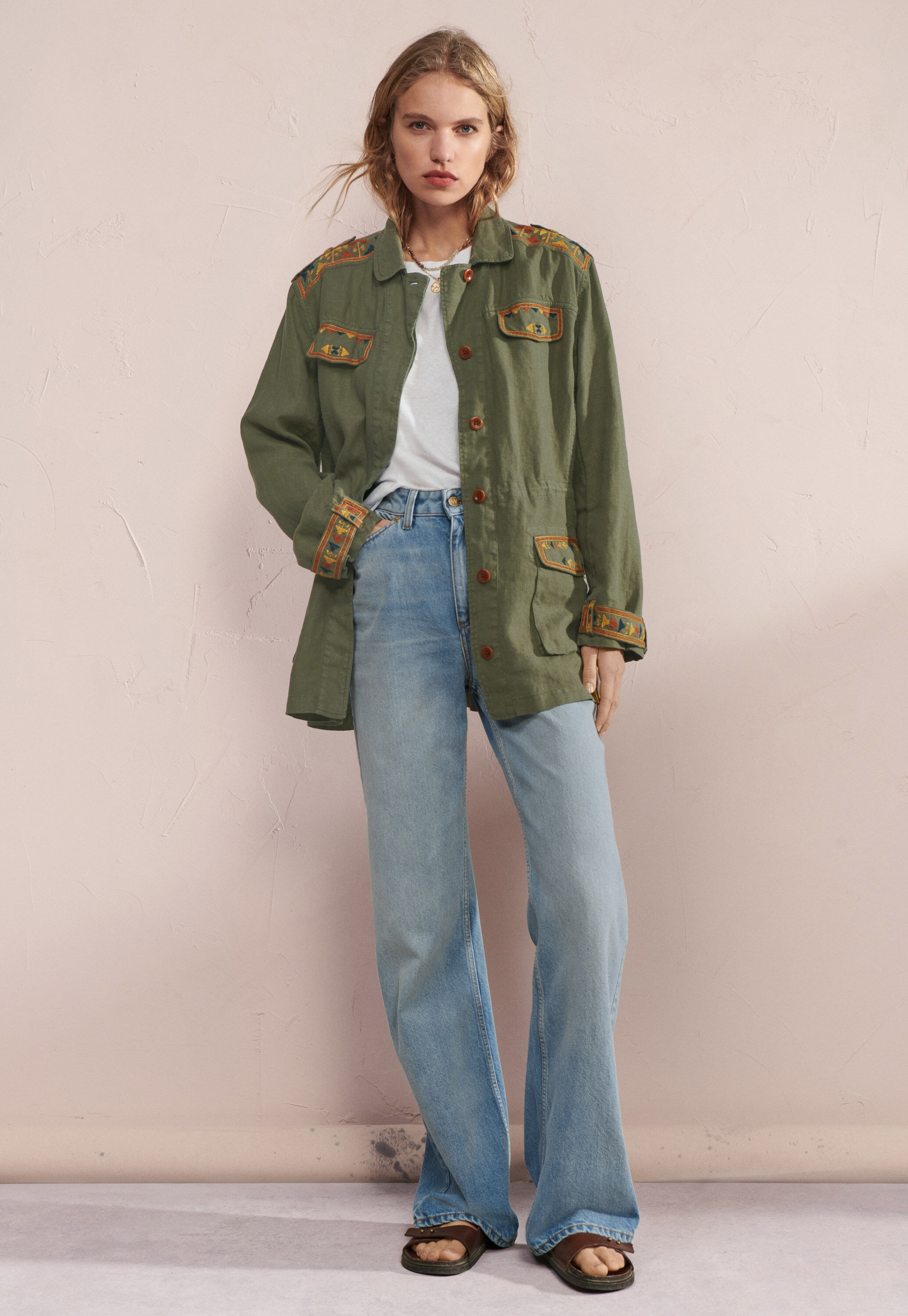 Embroidered jacket