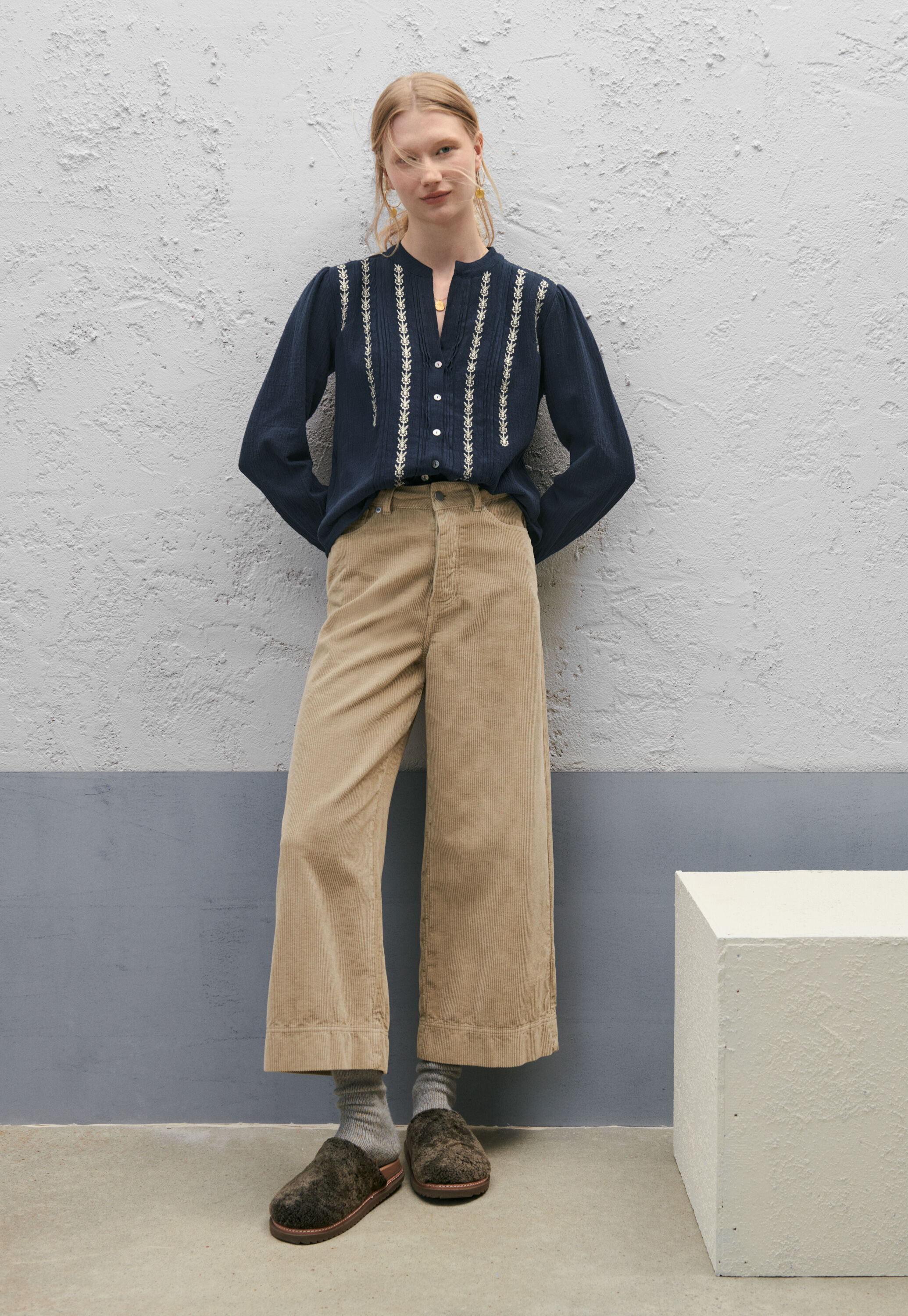 Embroidered blouse