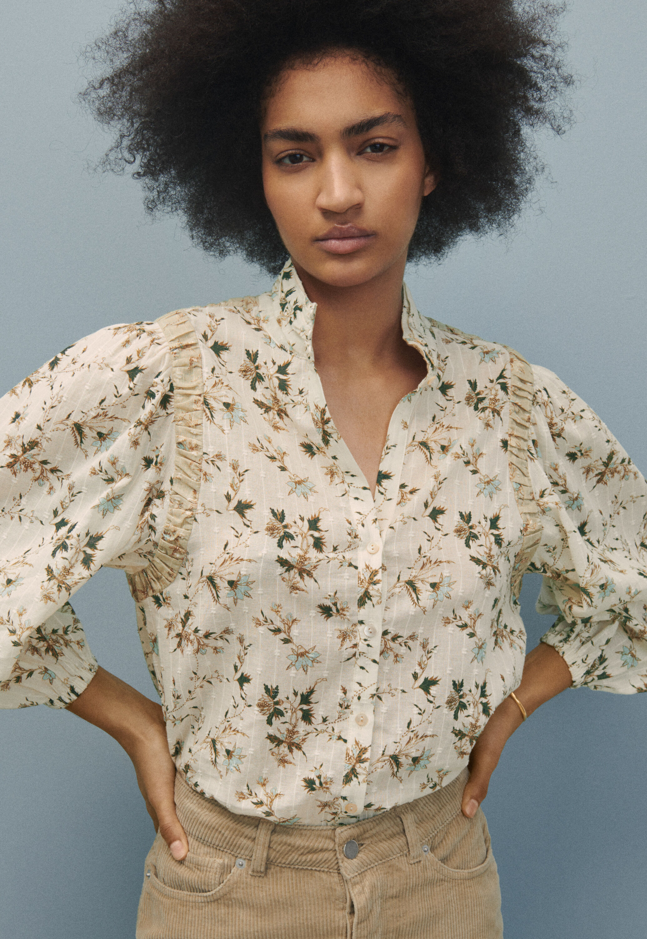 Embroidered blouse