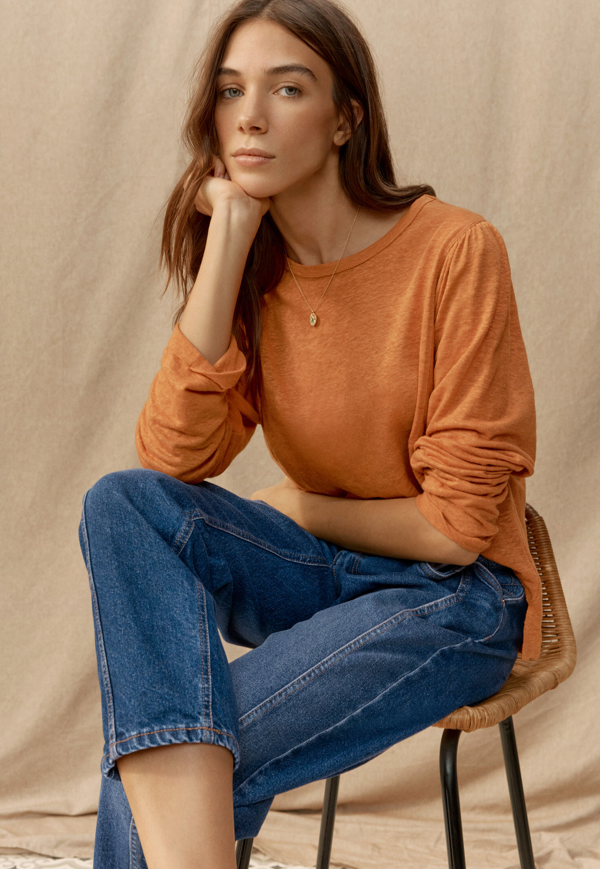 Tapered jeans