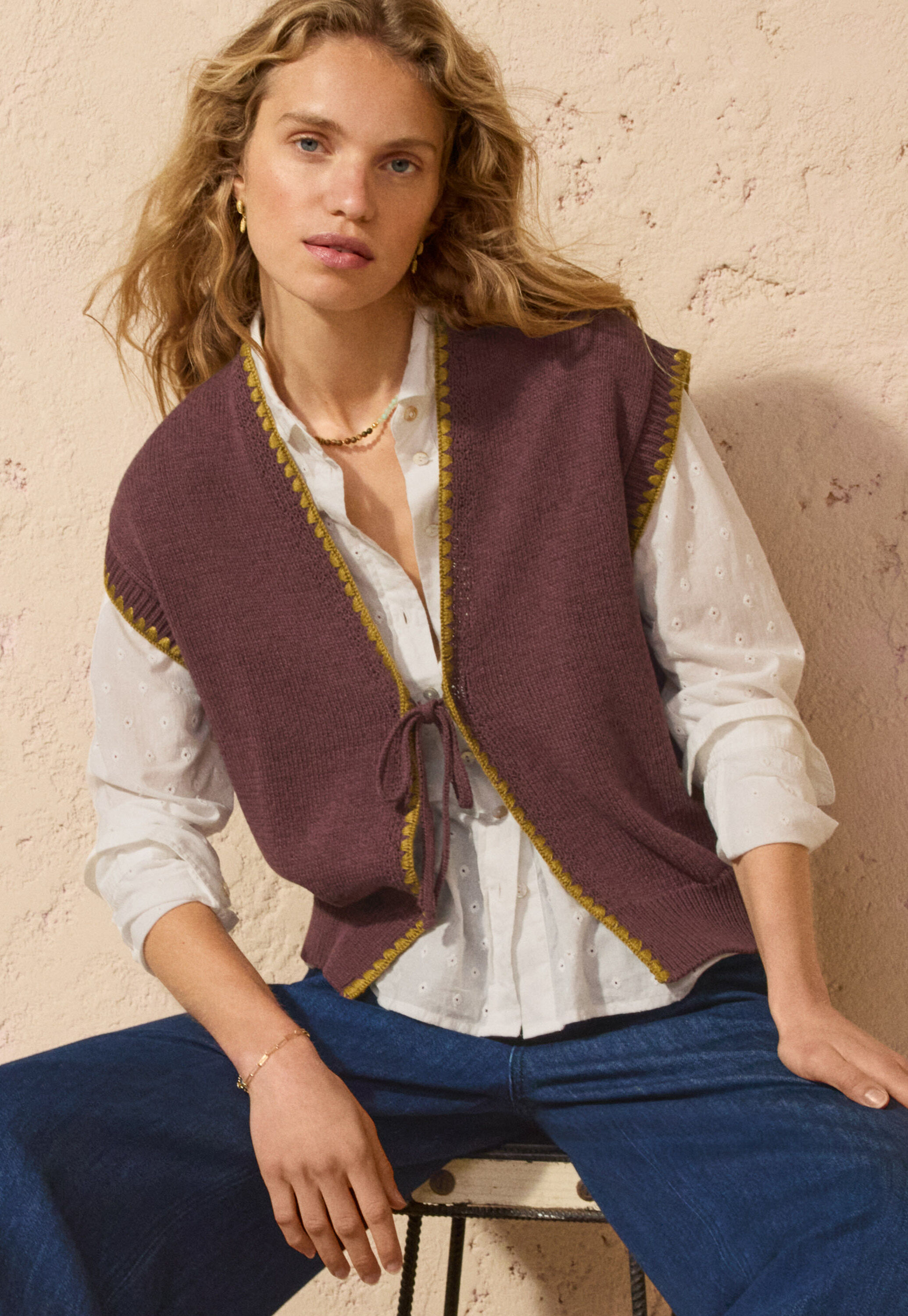 Quilted hoodie