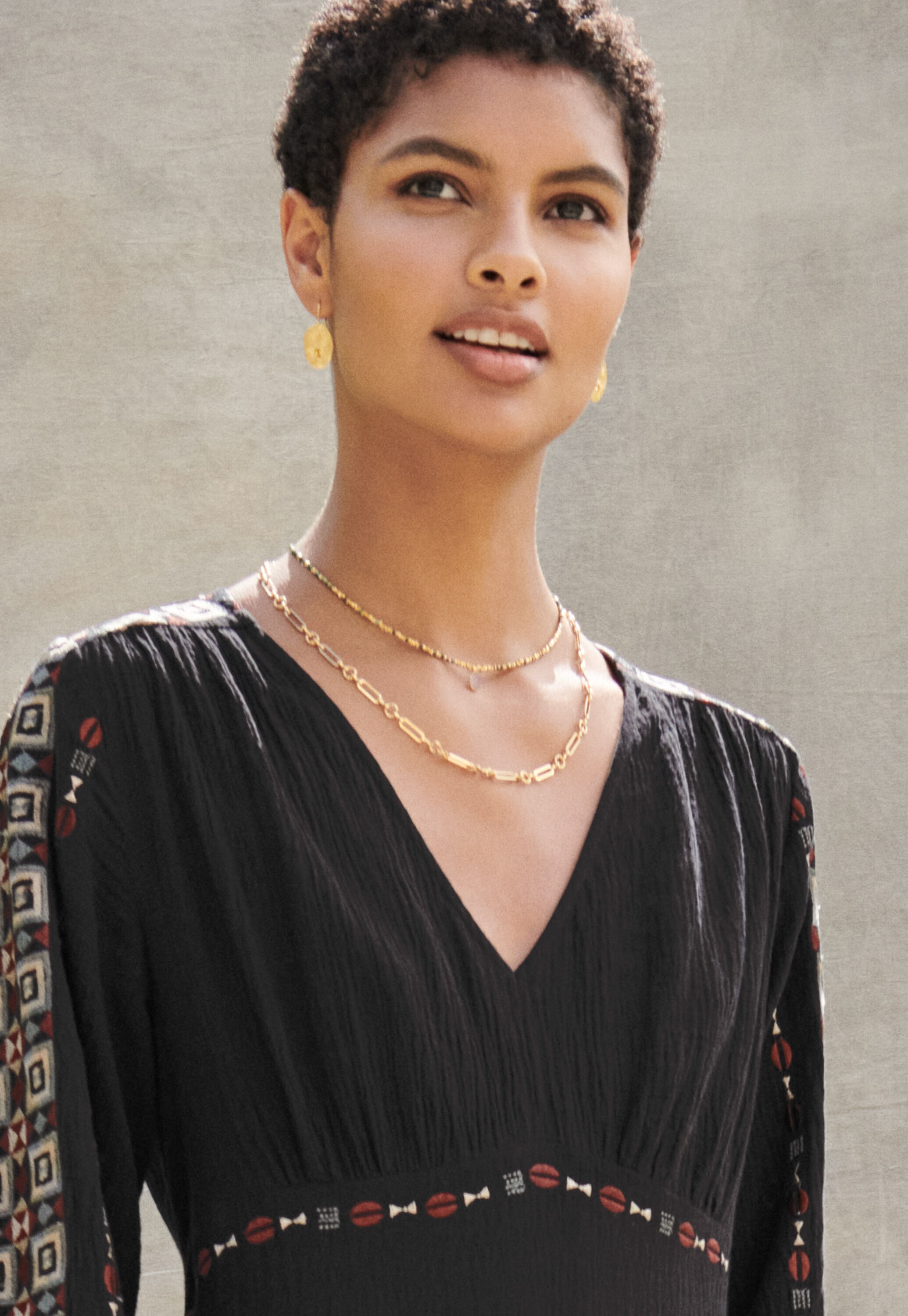 Gold chain, Gold, large