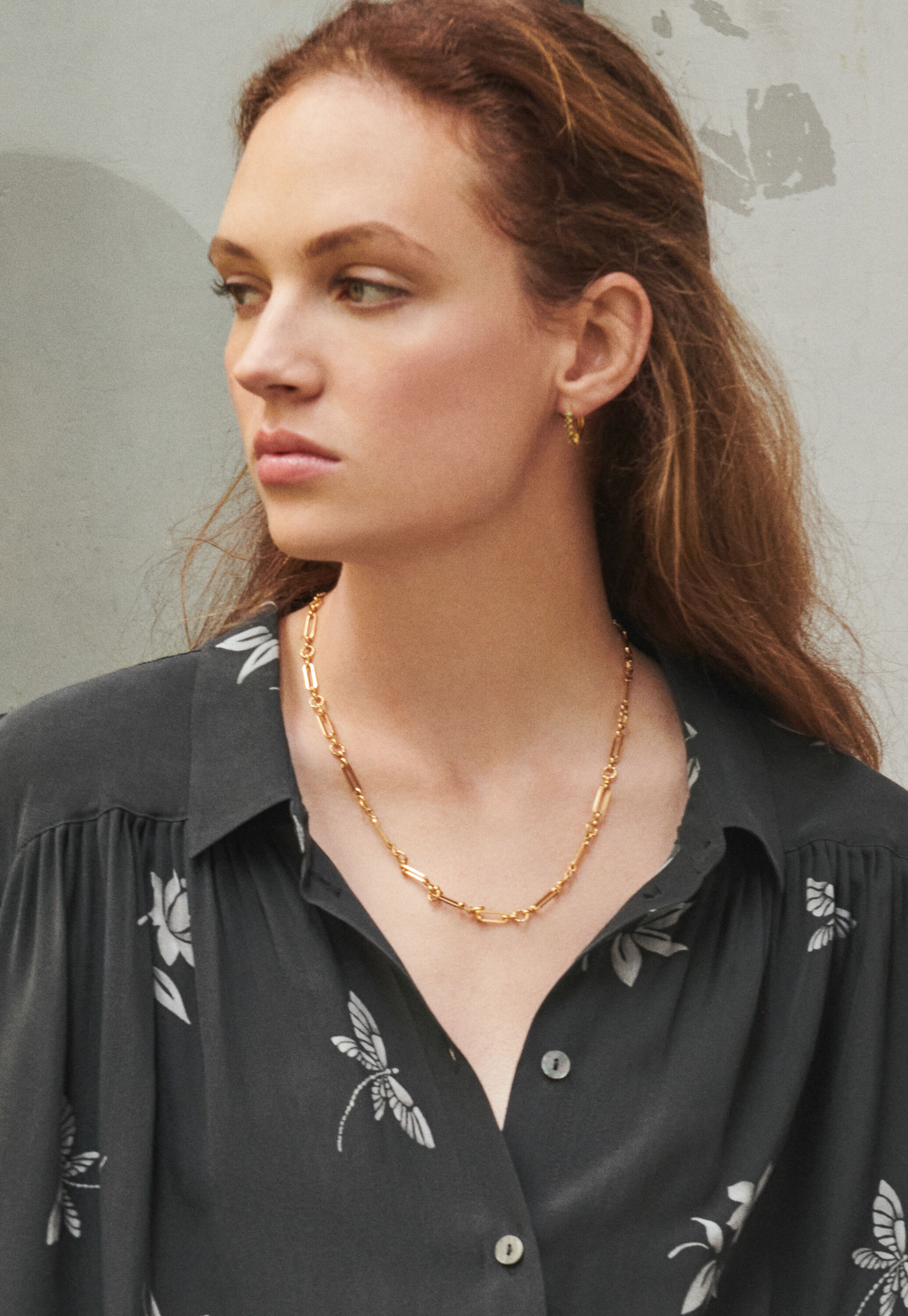 Gold chain, Gold, large