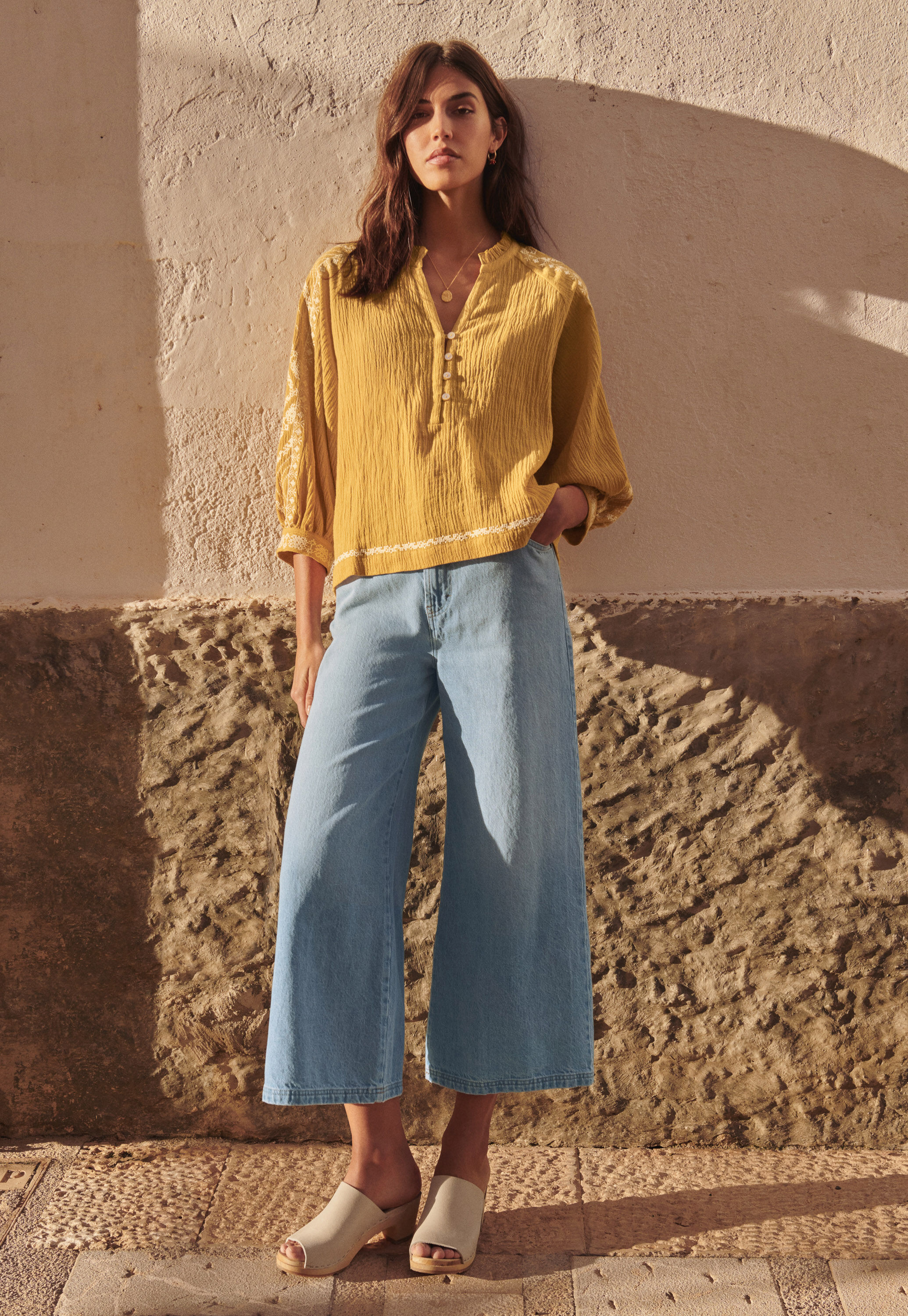 Embroidered blouse