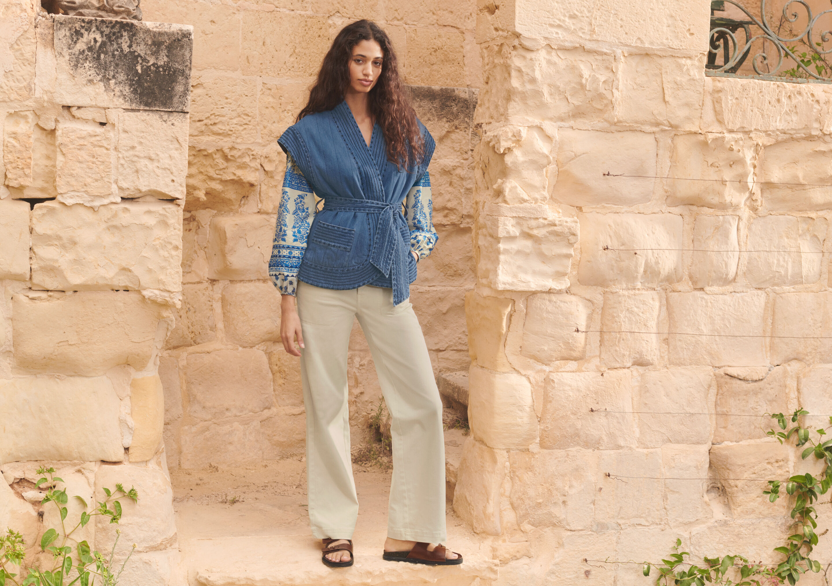 Flared trouser