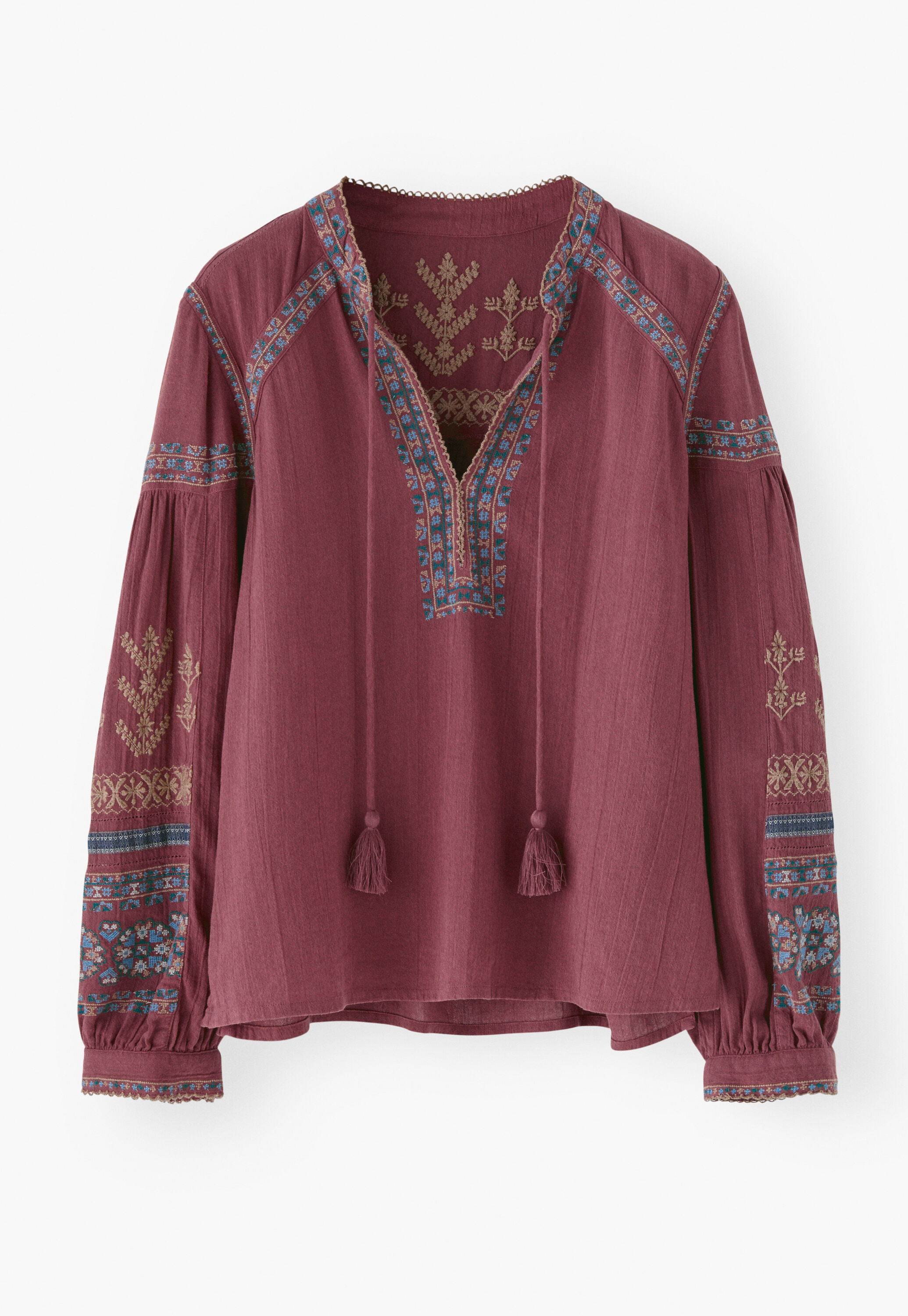 Embroidered blouse