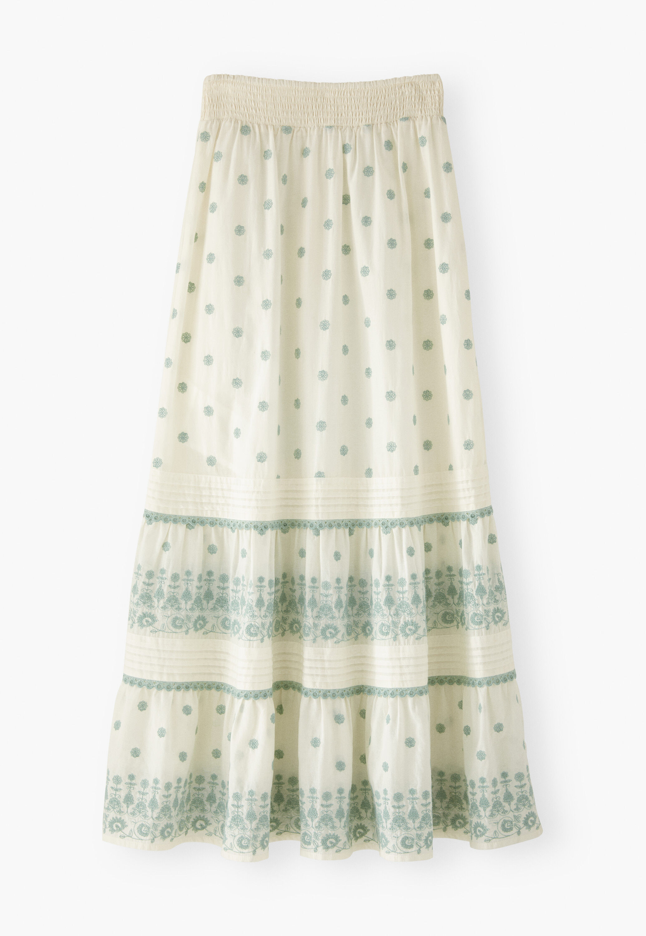Embroidered skirt