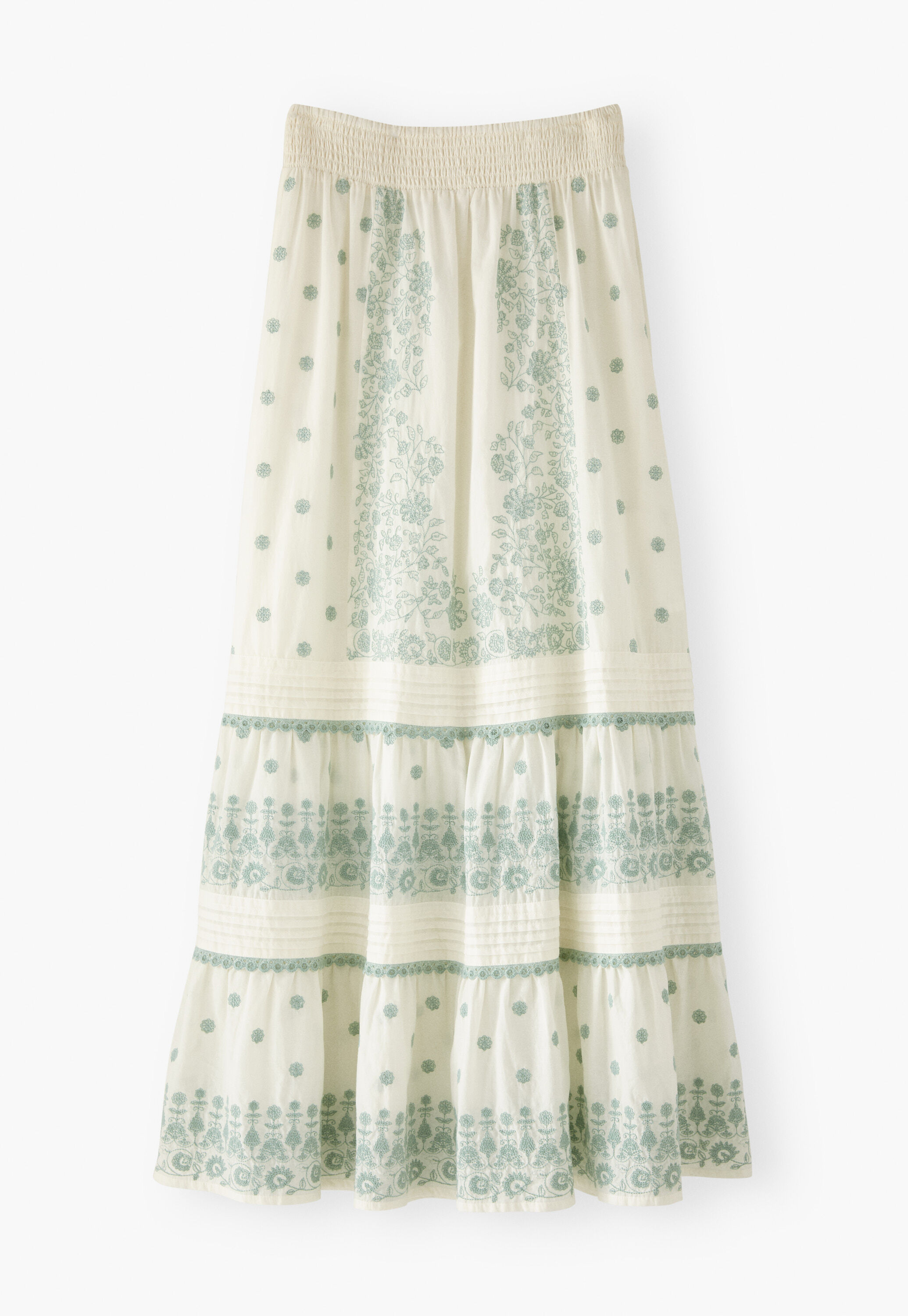 Embroidered skirt