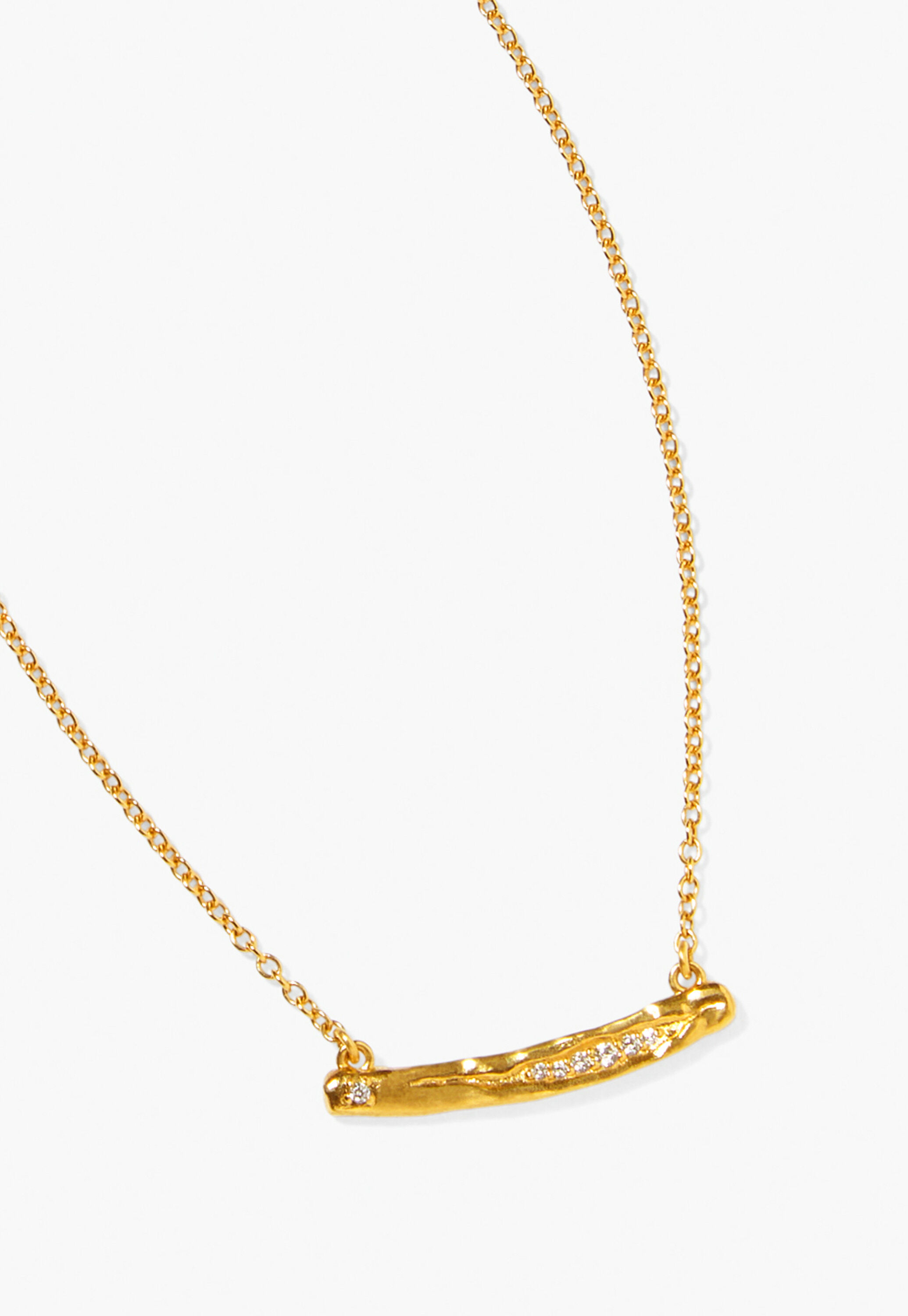 Bar necklace, Gold, large
