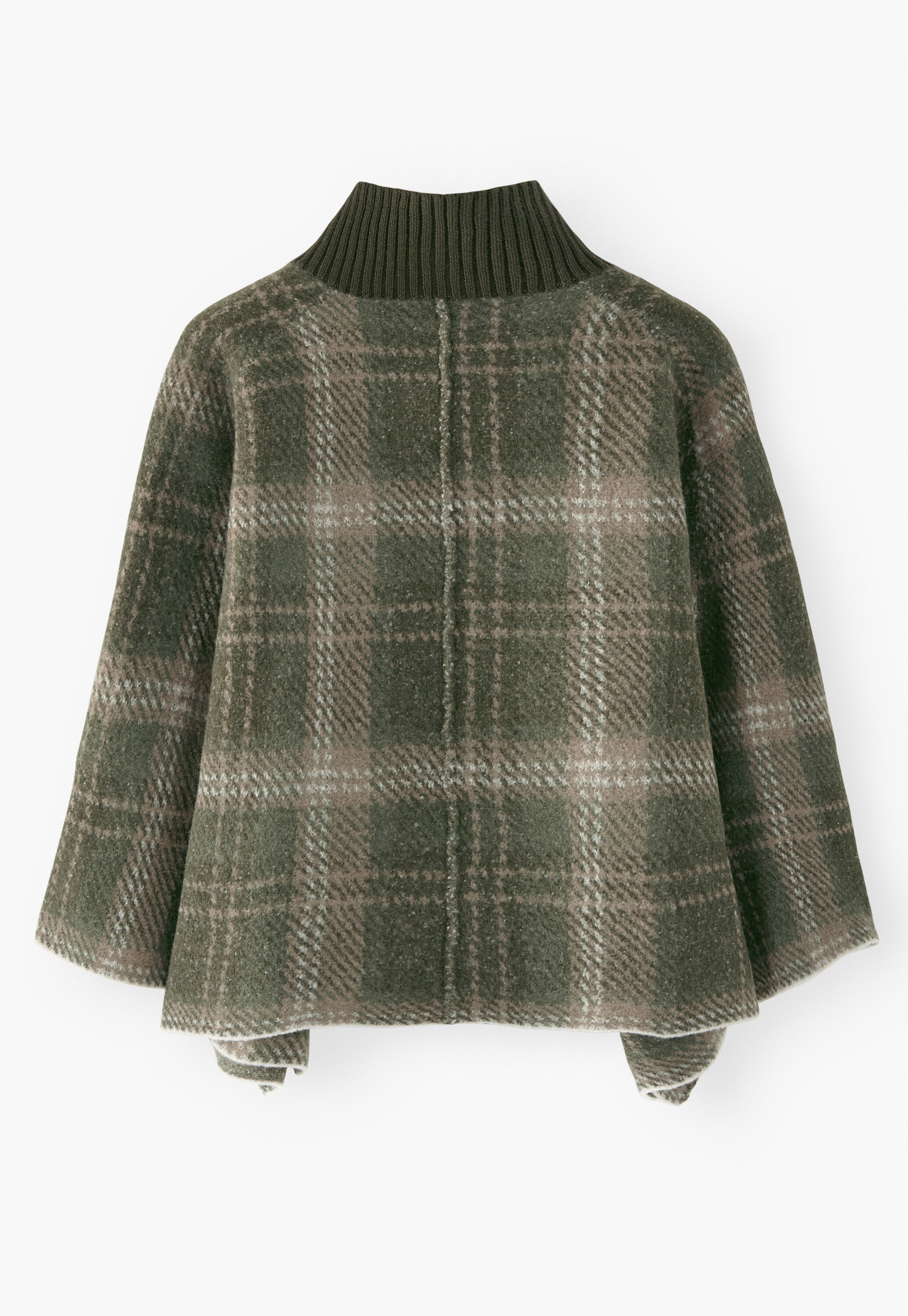 Knitted cape