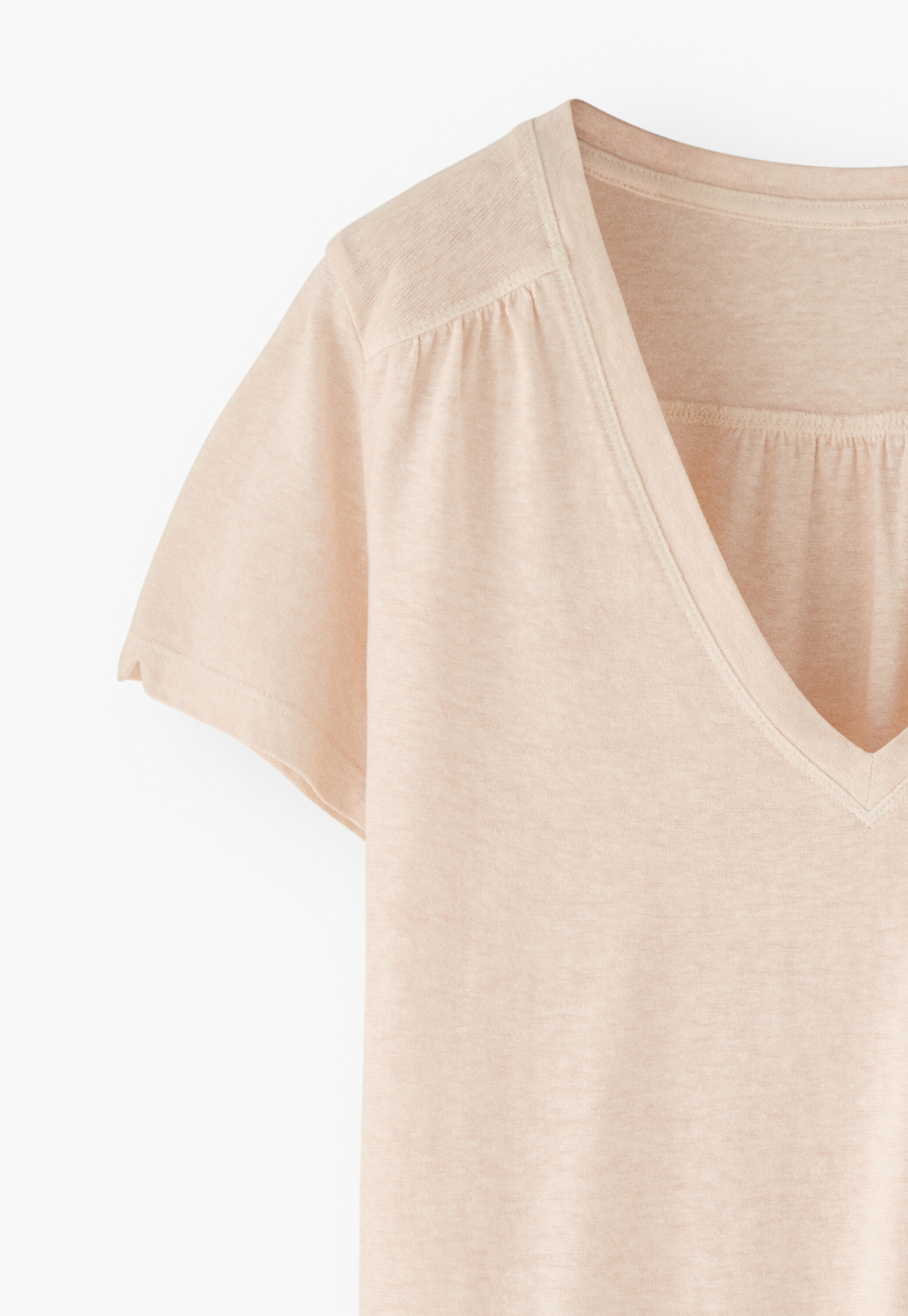 V-neck top