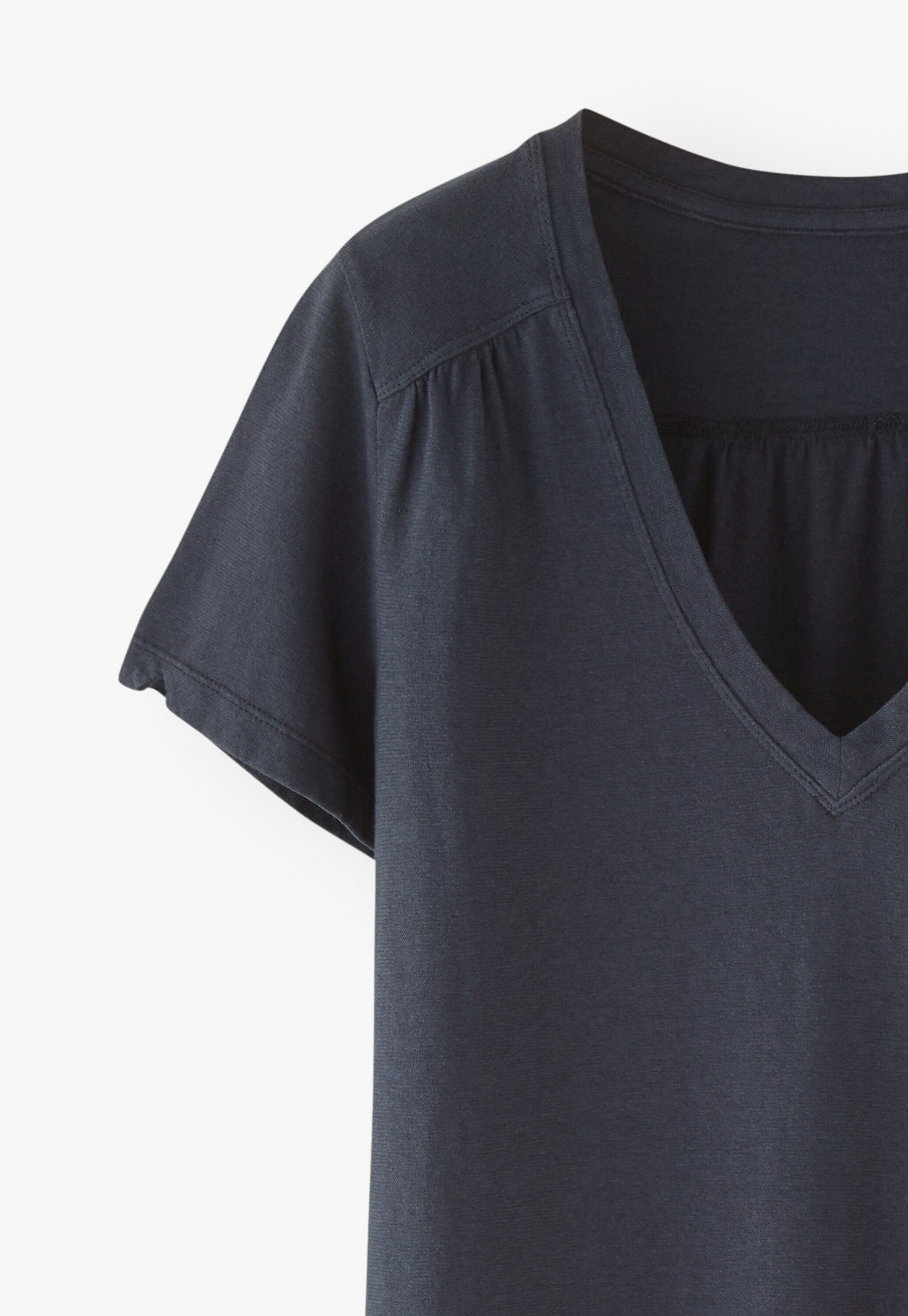 V-neck top