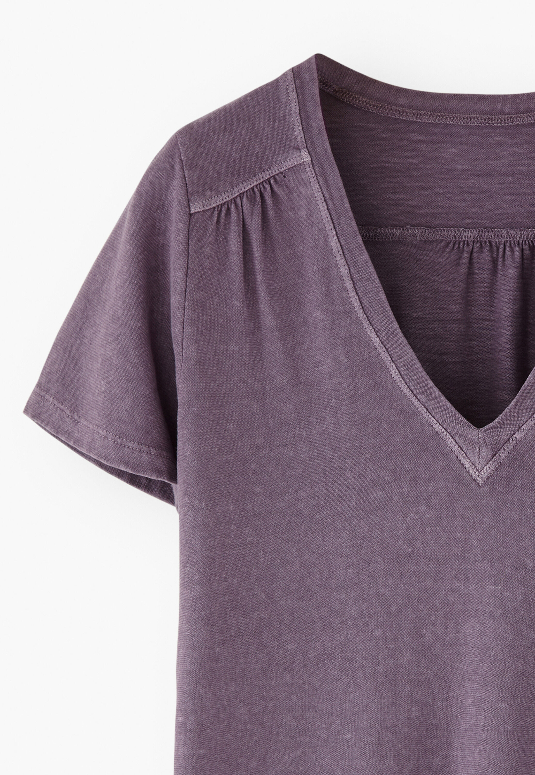V-neck top