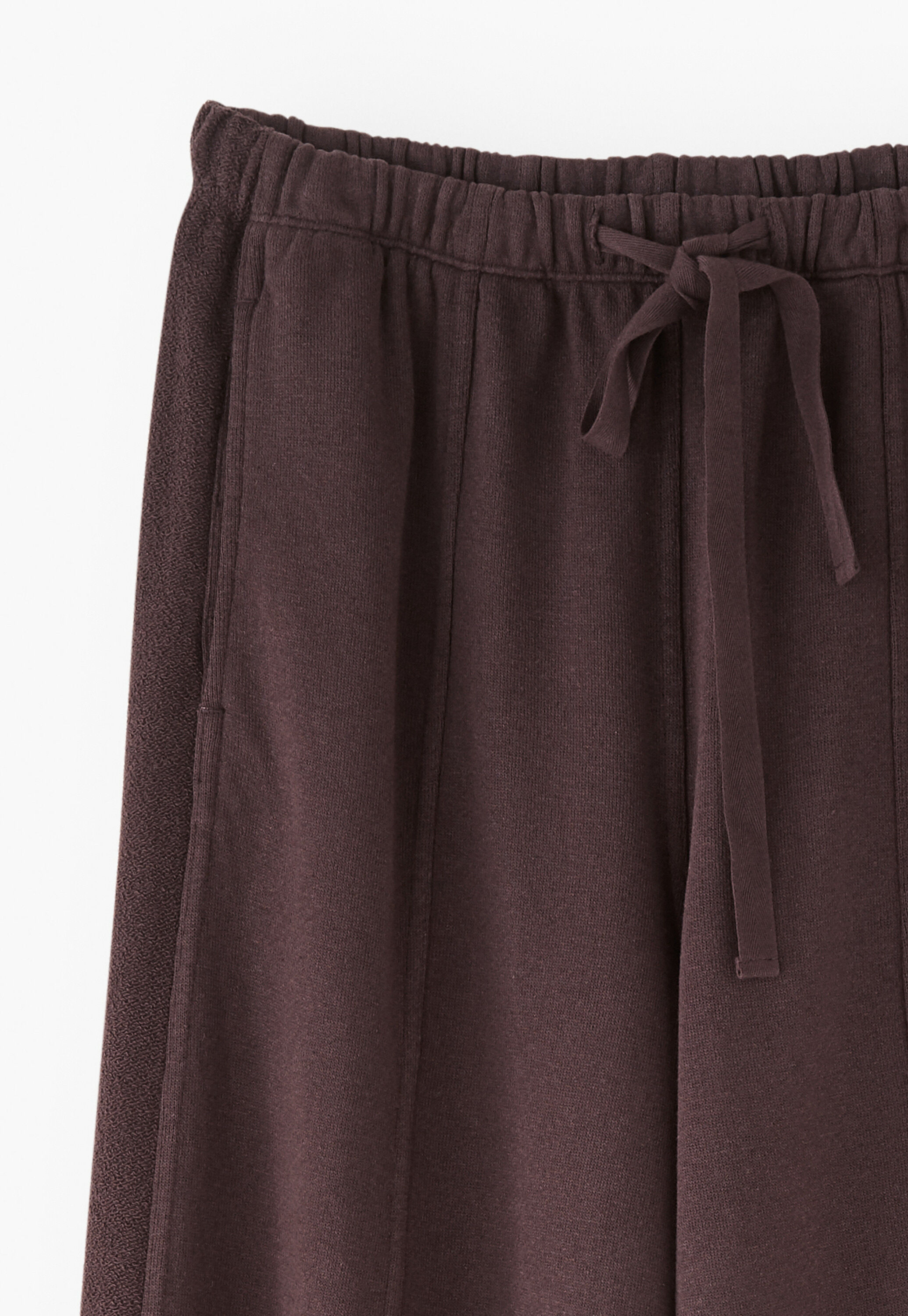Wide-leg jogger, Espresso, large