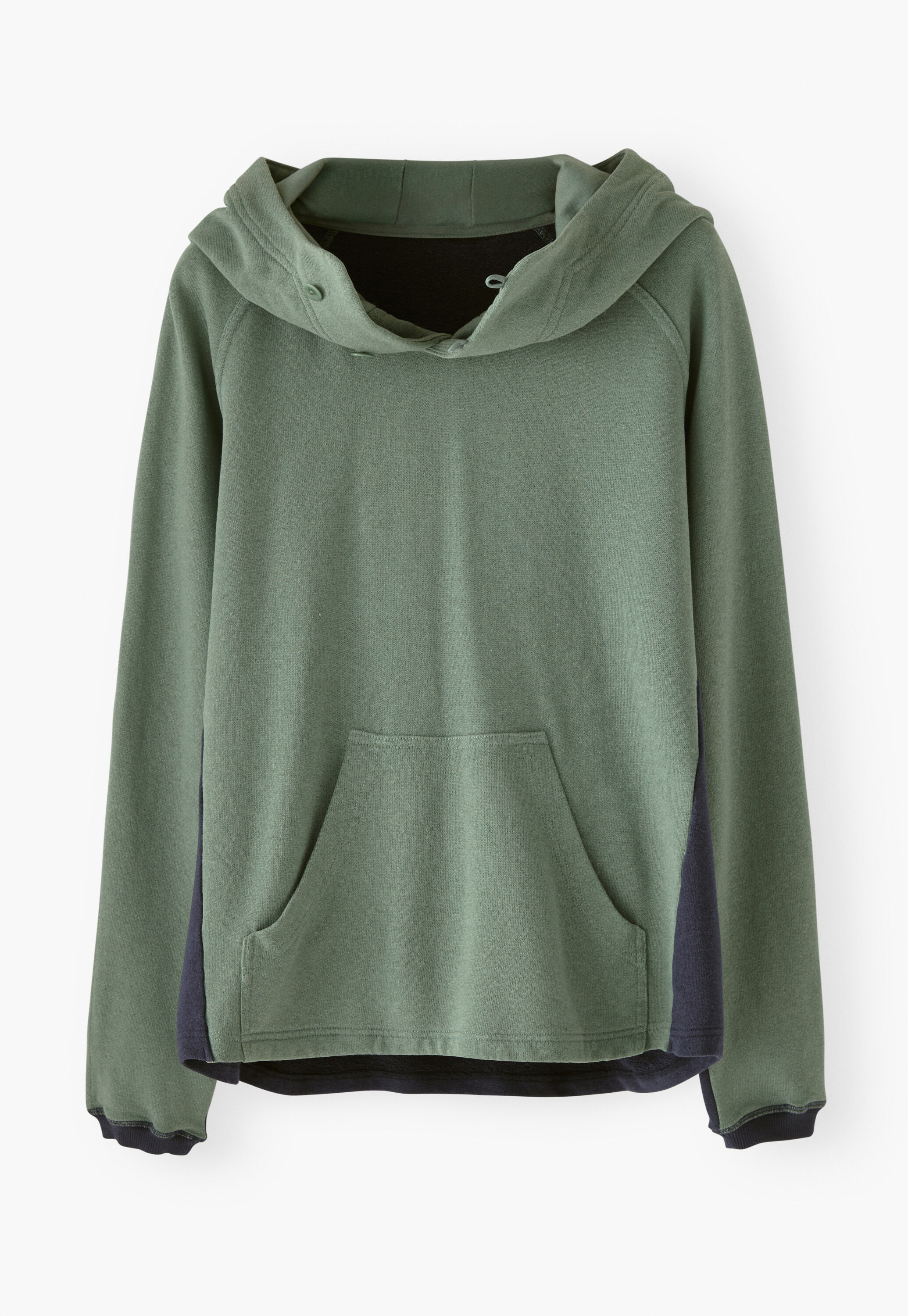 Panelled hoodie
