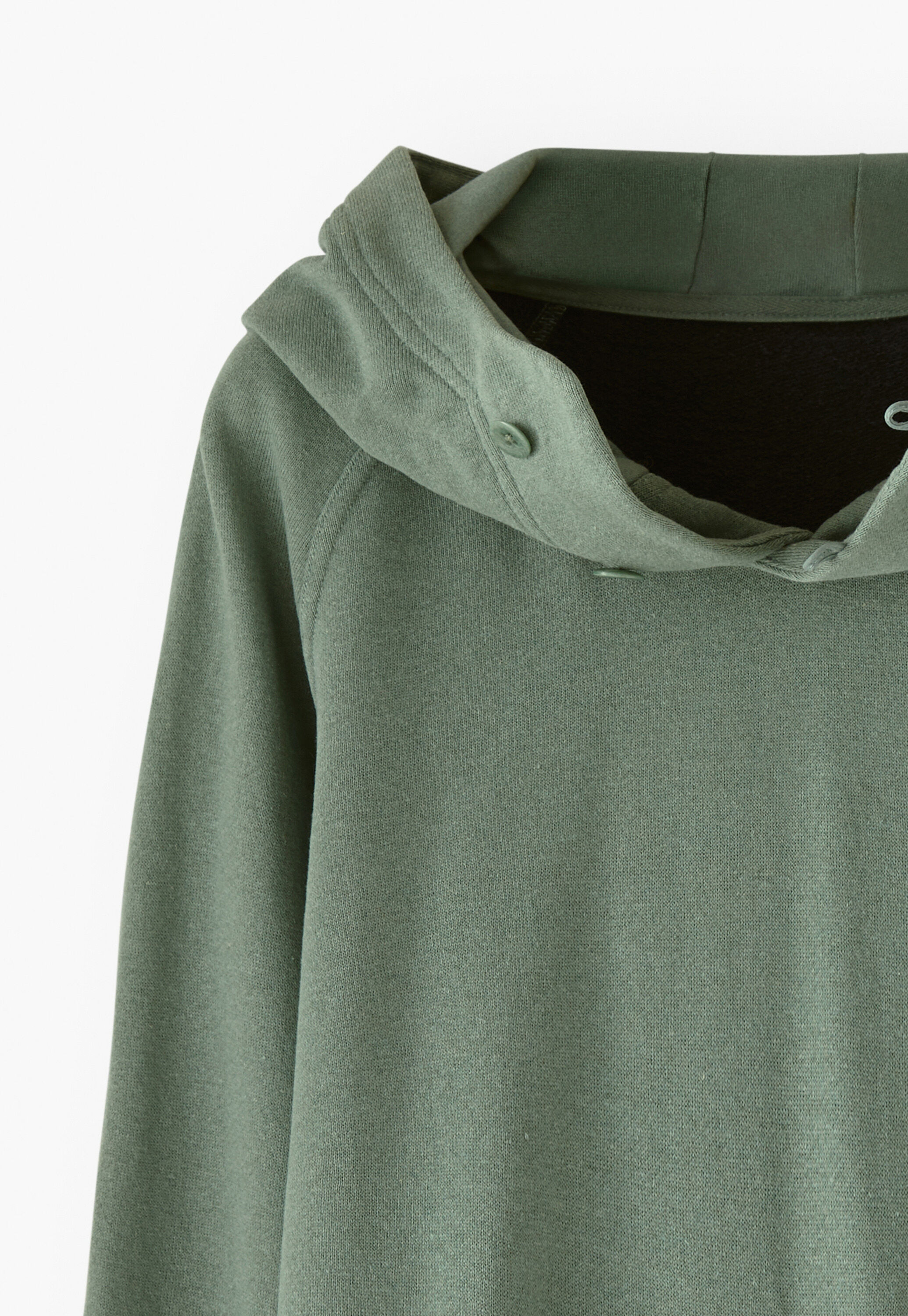 Panelled hoodie