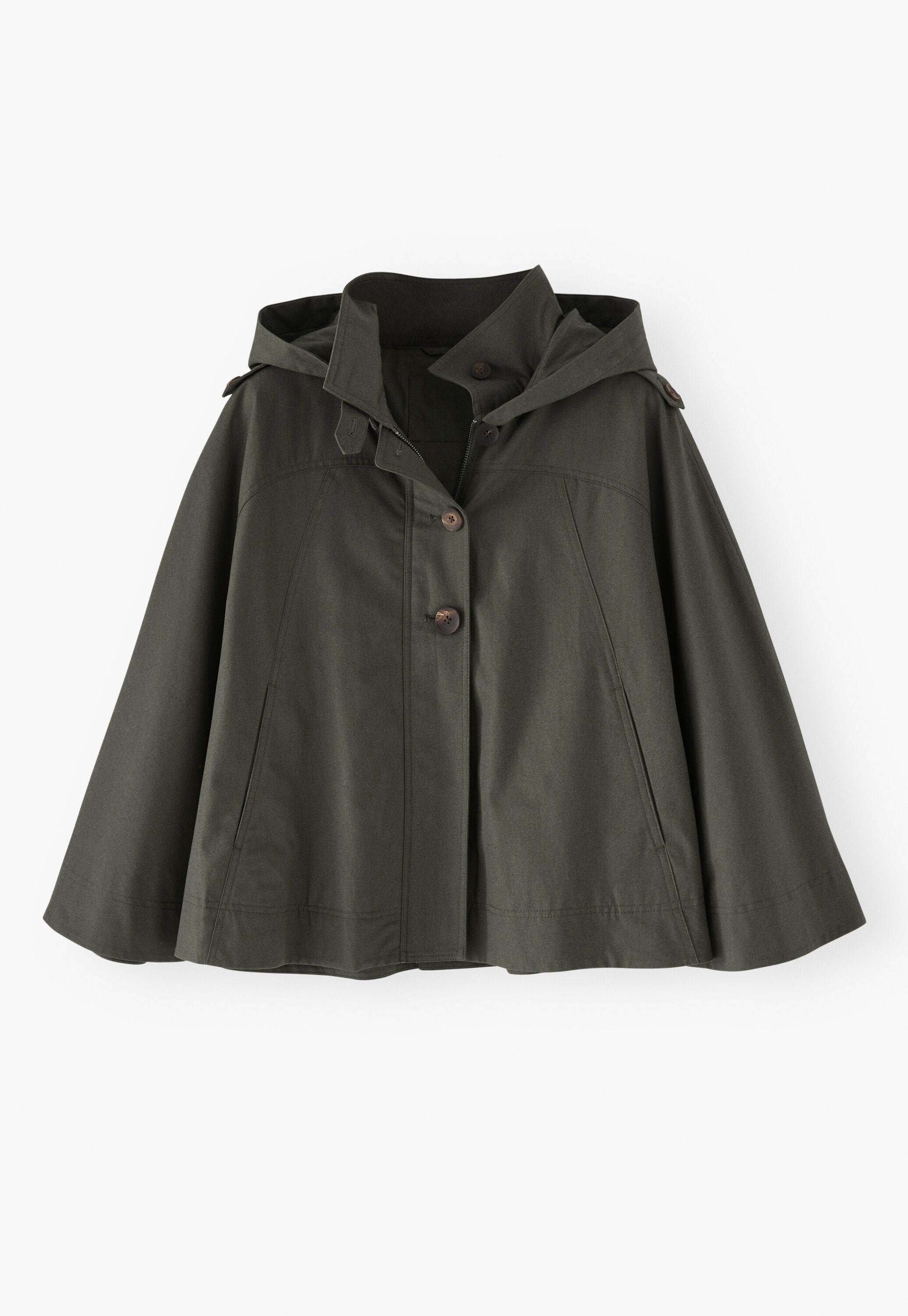 Cape, Dark khaki, large