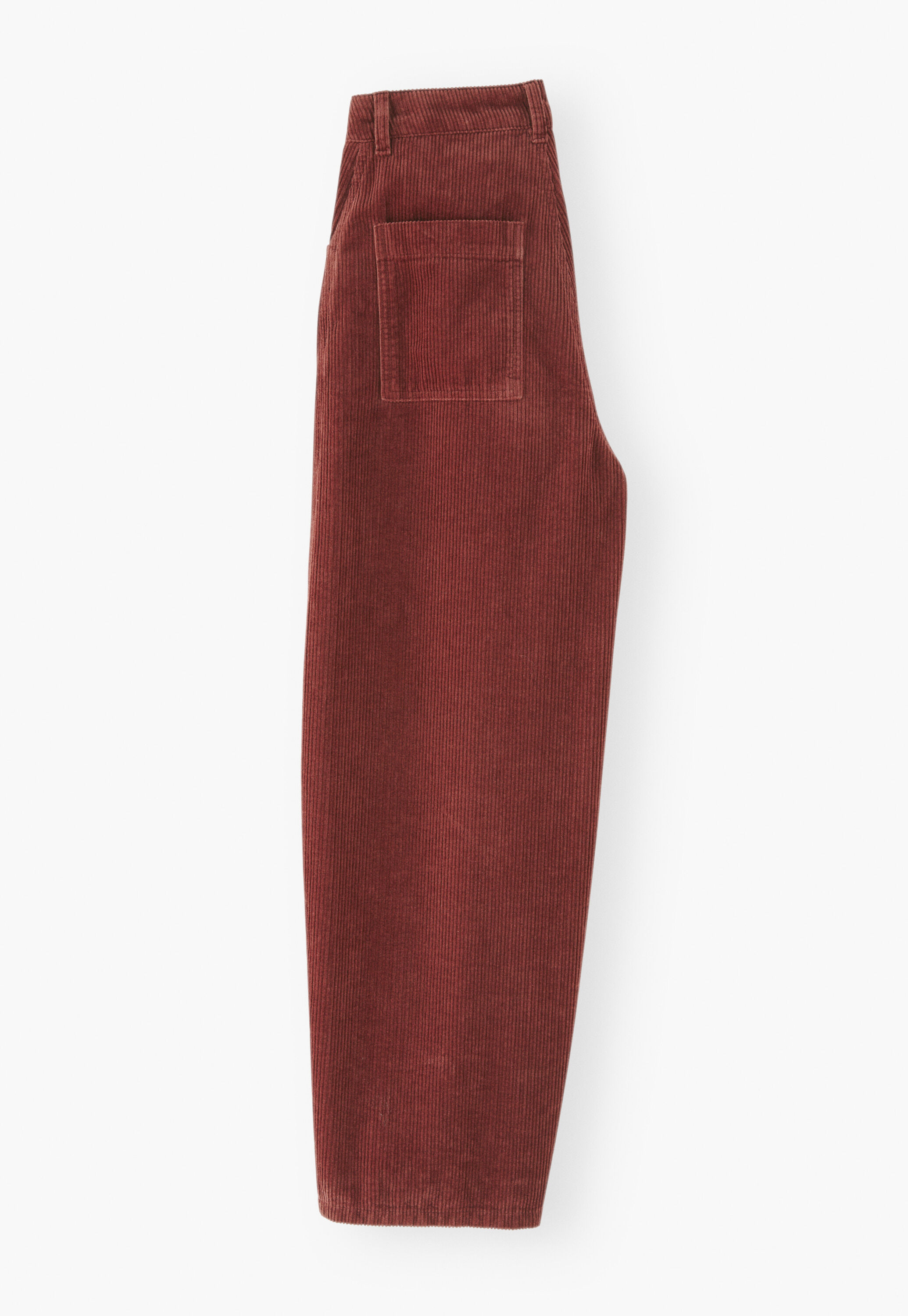 Horseshoe cord trouser, Chilli brown, large