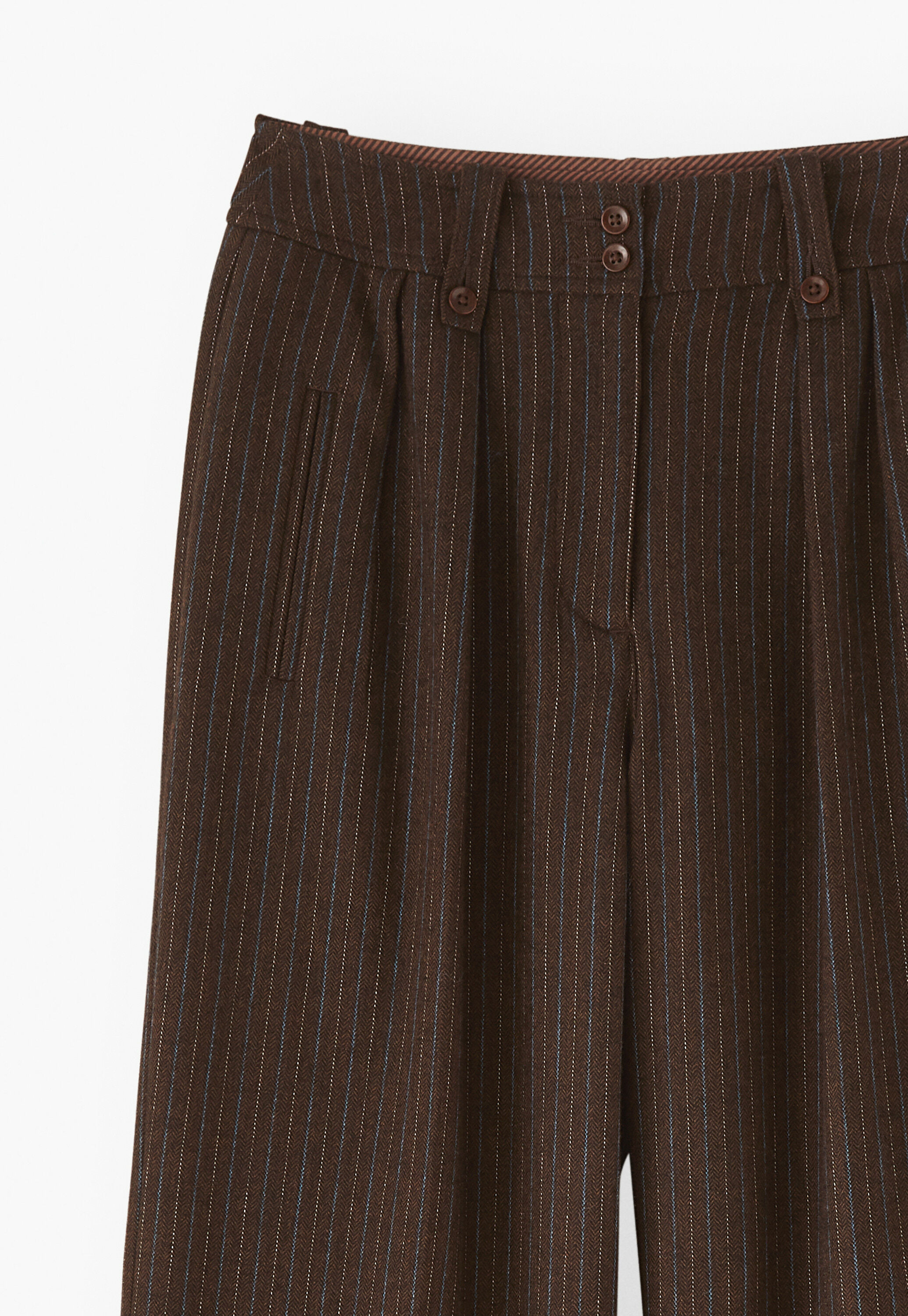 Wide-leg trousers