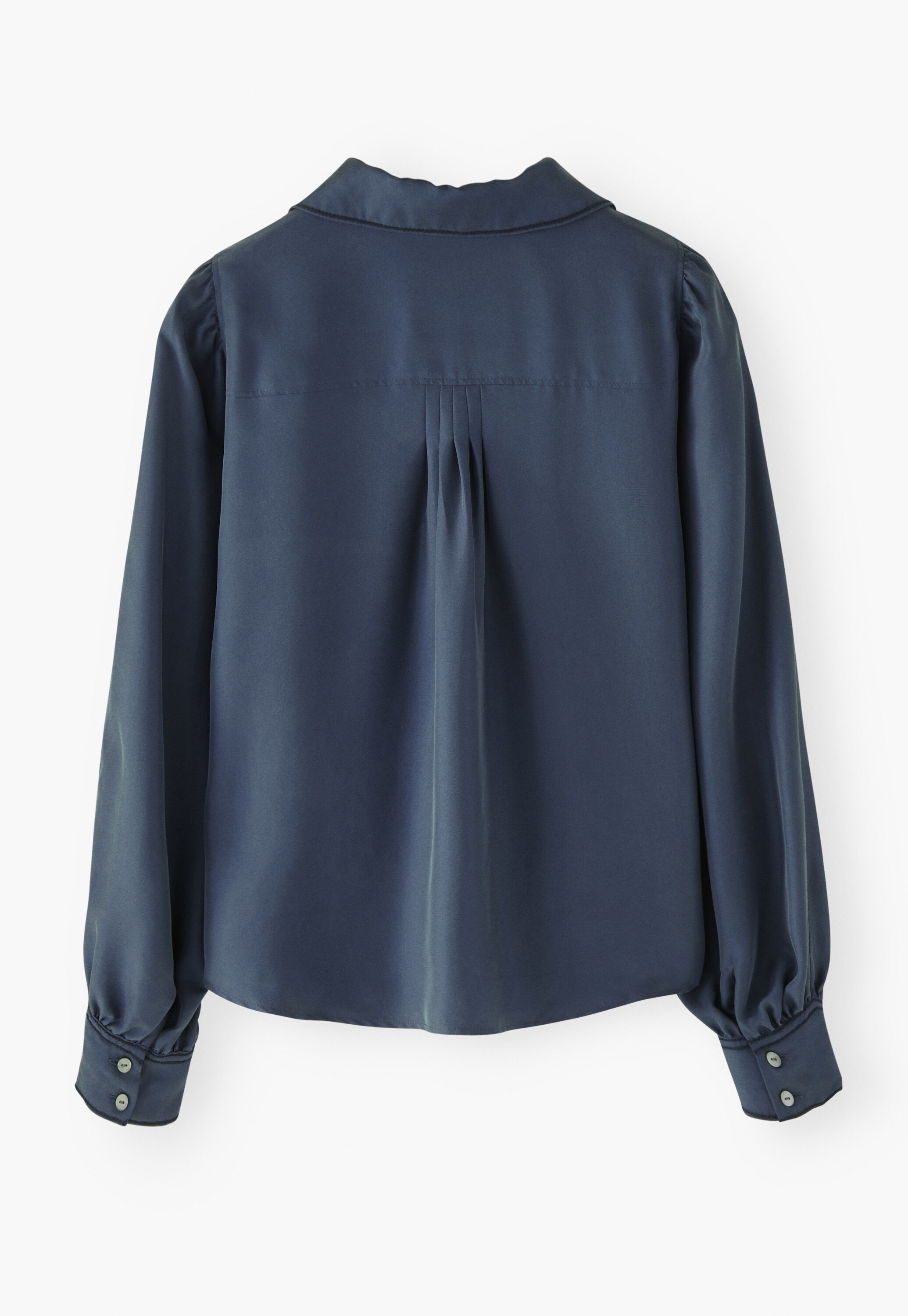 Stitch-detail blouse