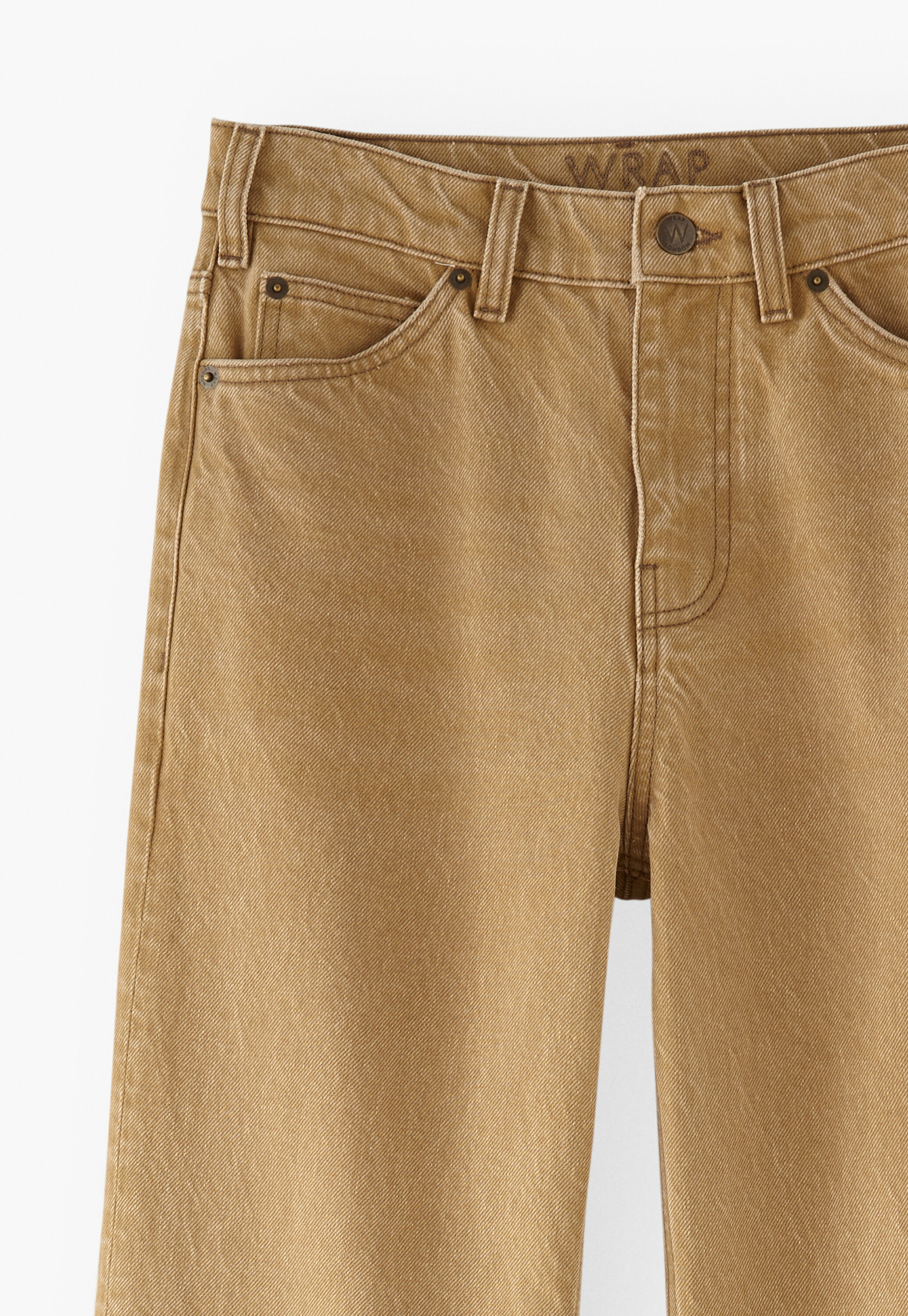 Split-hem jeans