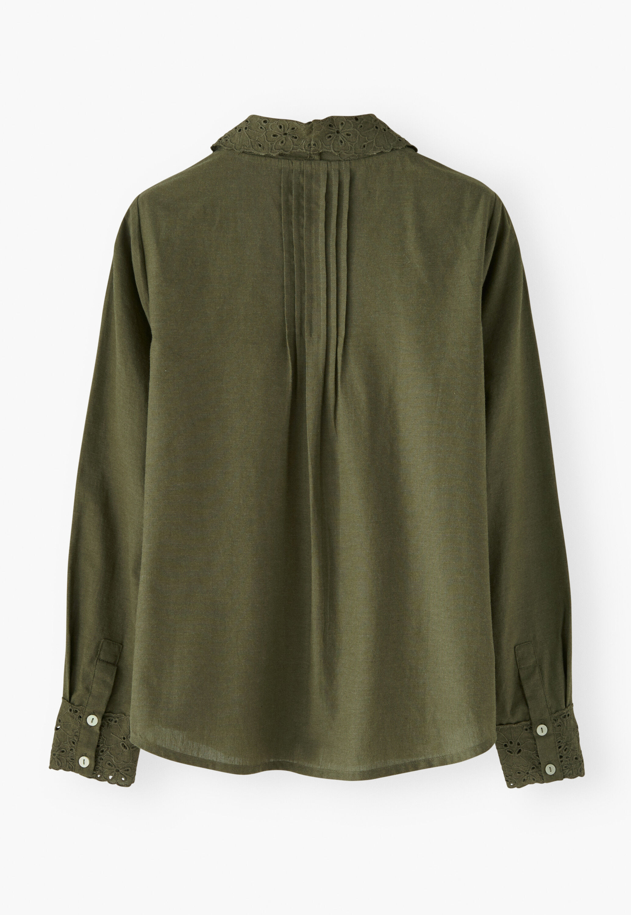 Pleated blouse