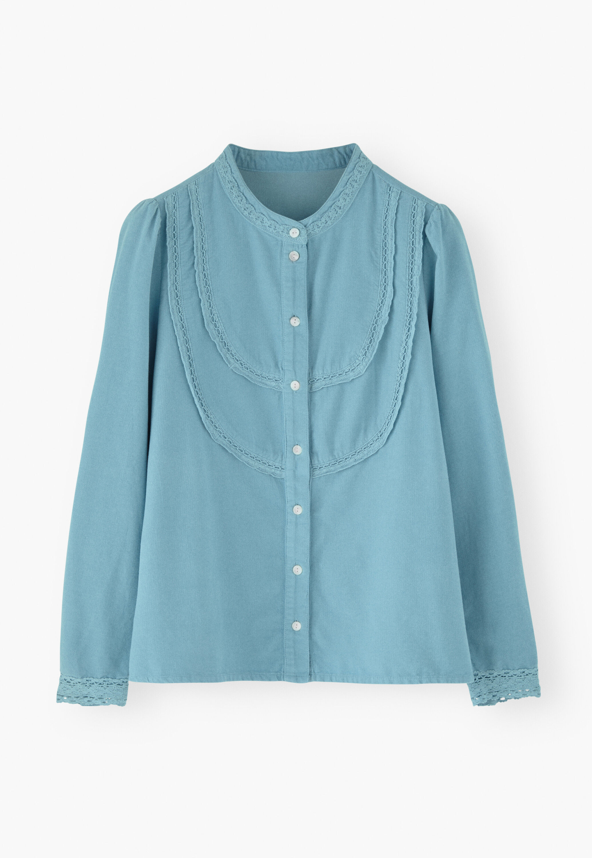 Lace cord blouse