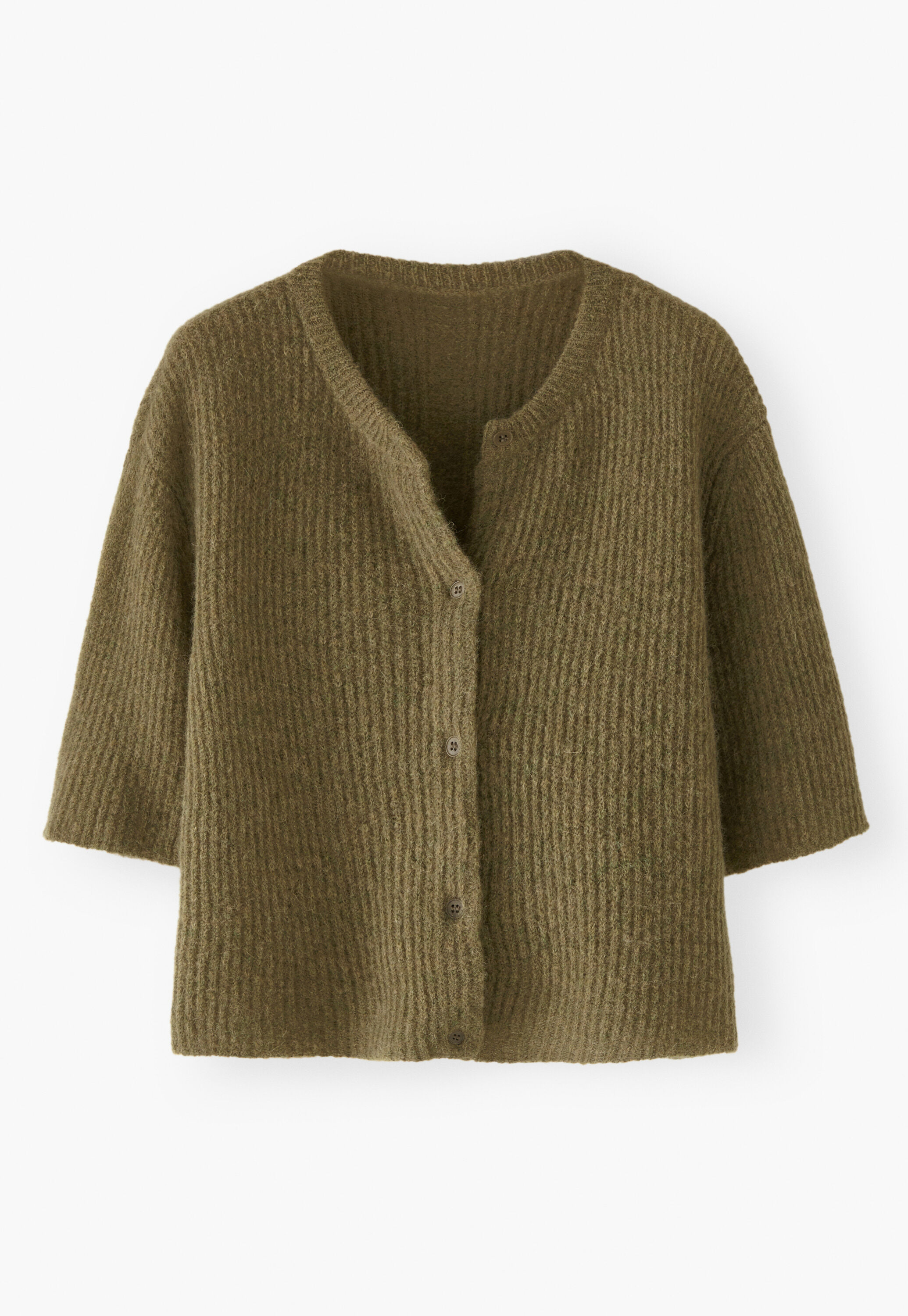 Short-sleeved cardigan