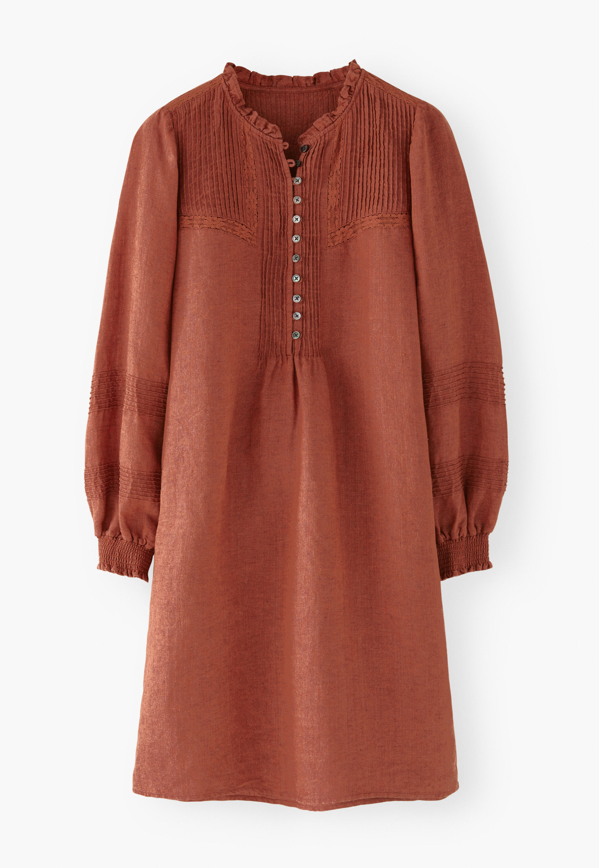 Pintuck dress