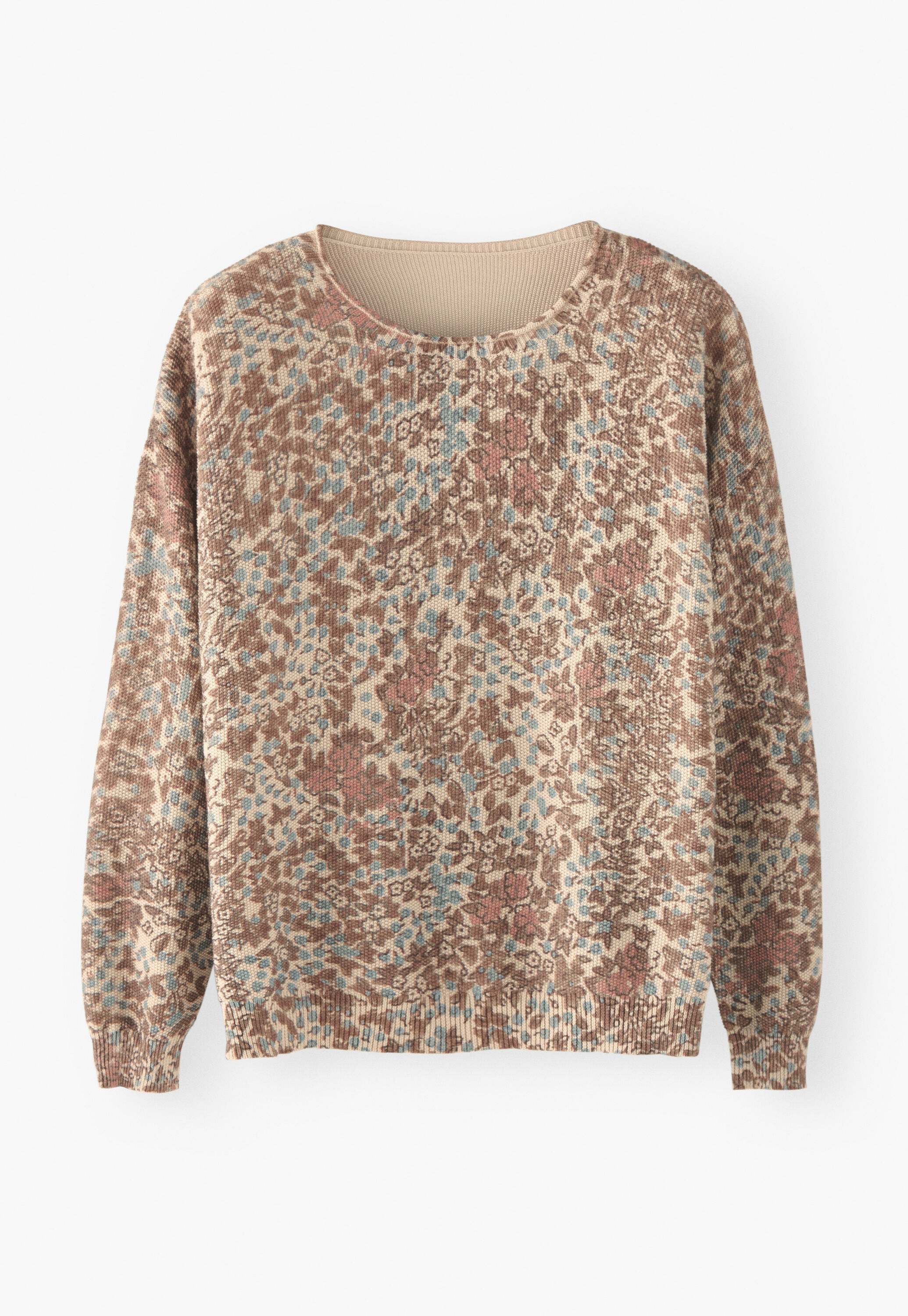 Printed sweater
