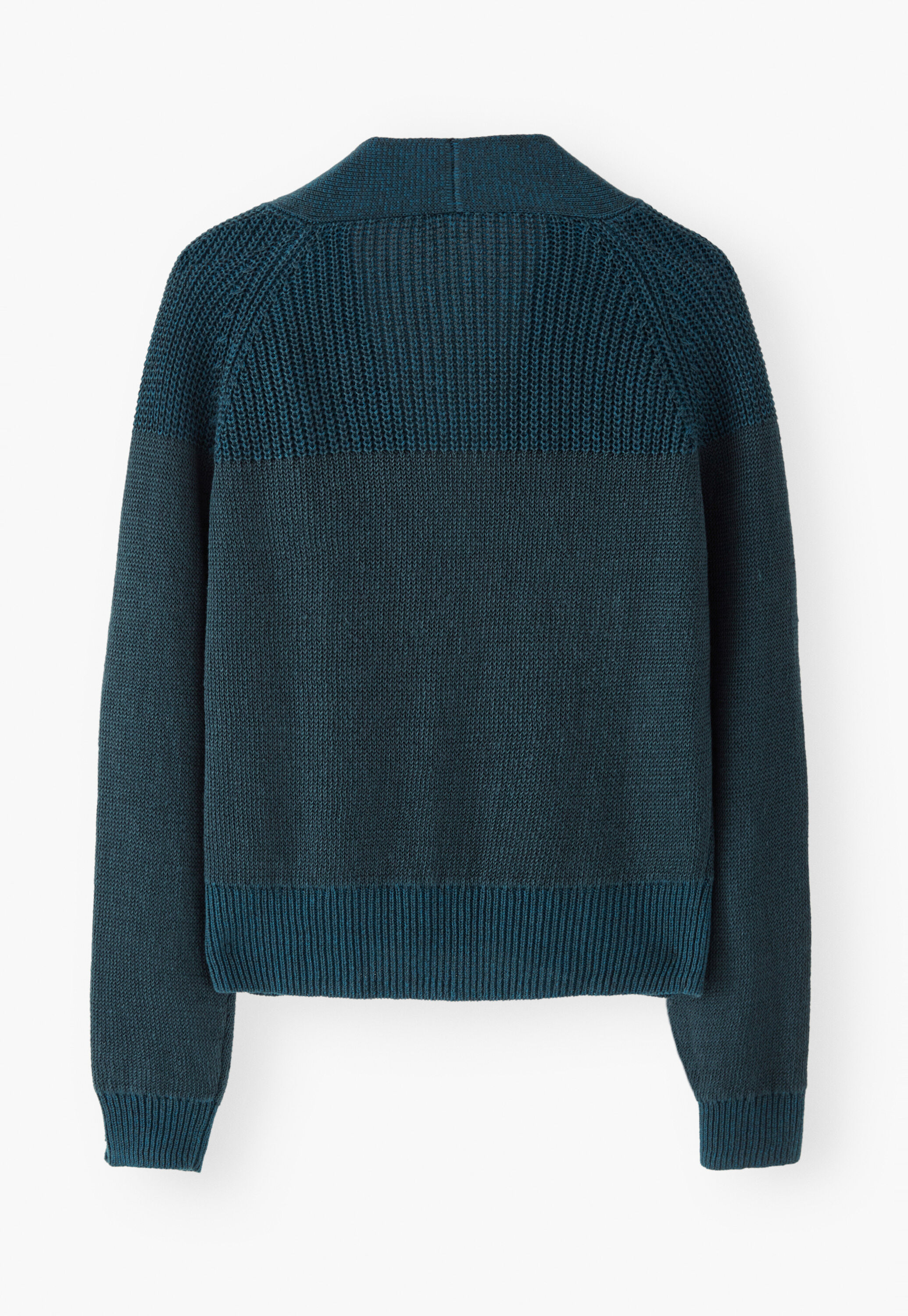 V-neck raglan cardigan