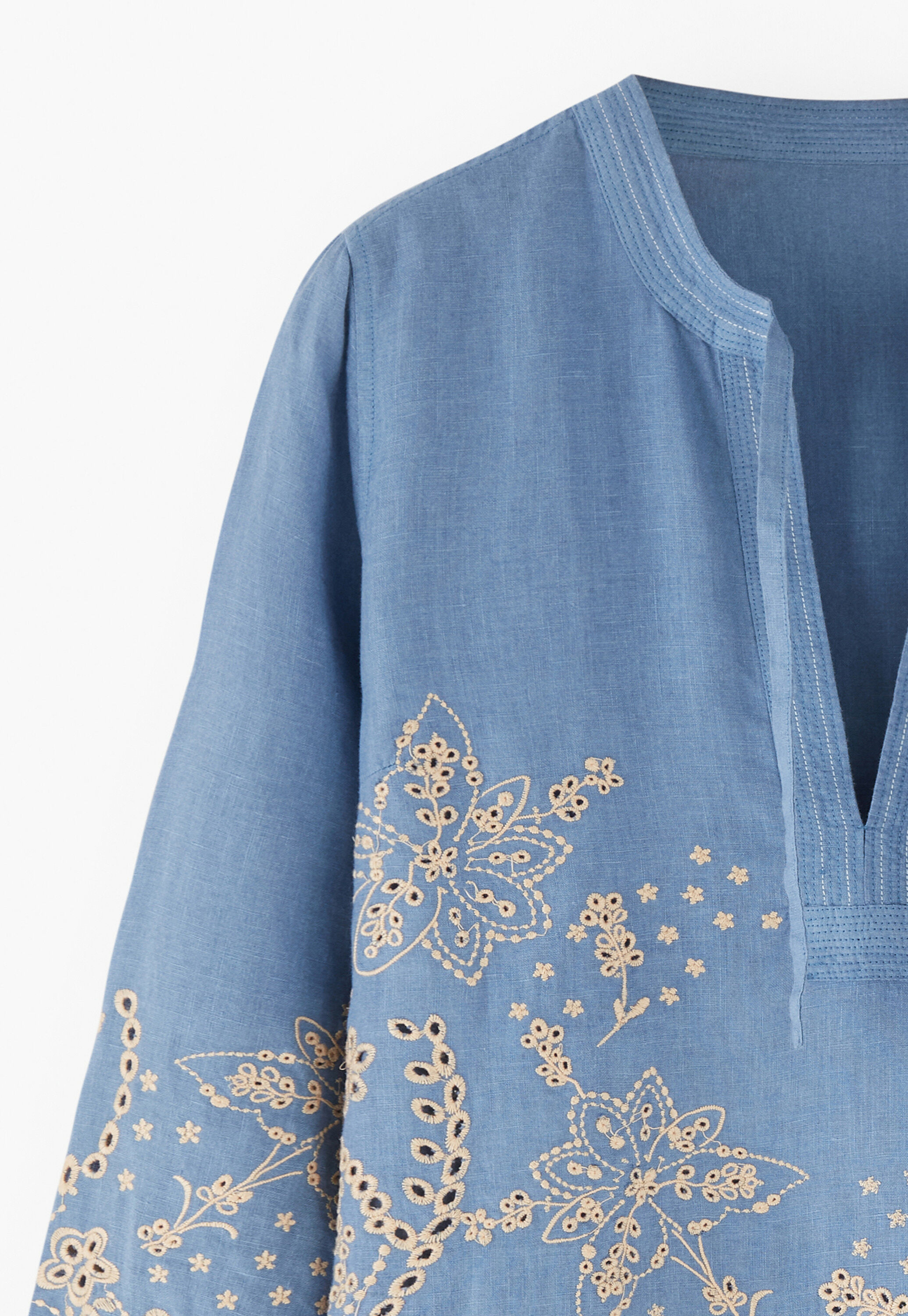 Cutwork dress