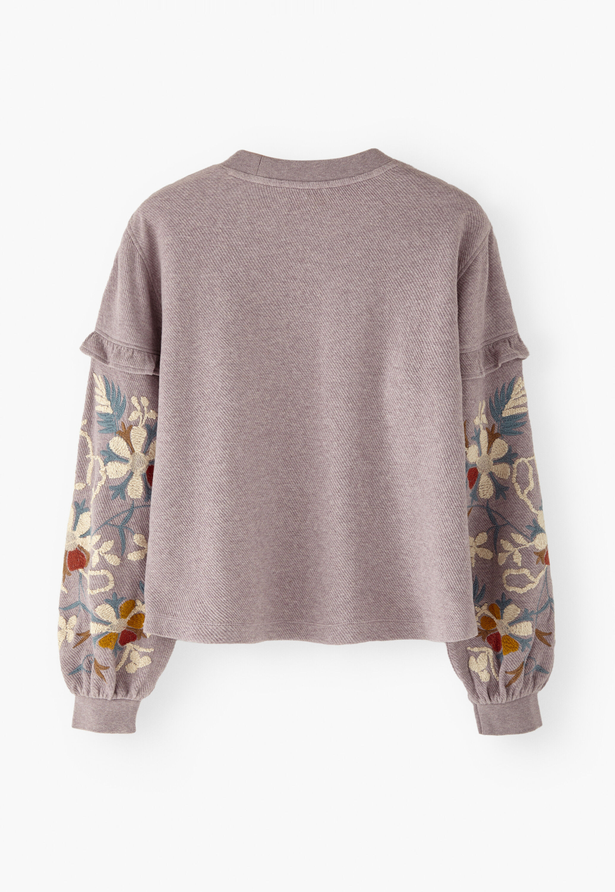 Embroidered sweatshirt