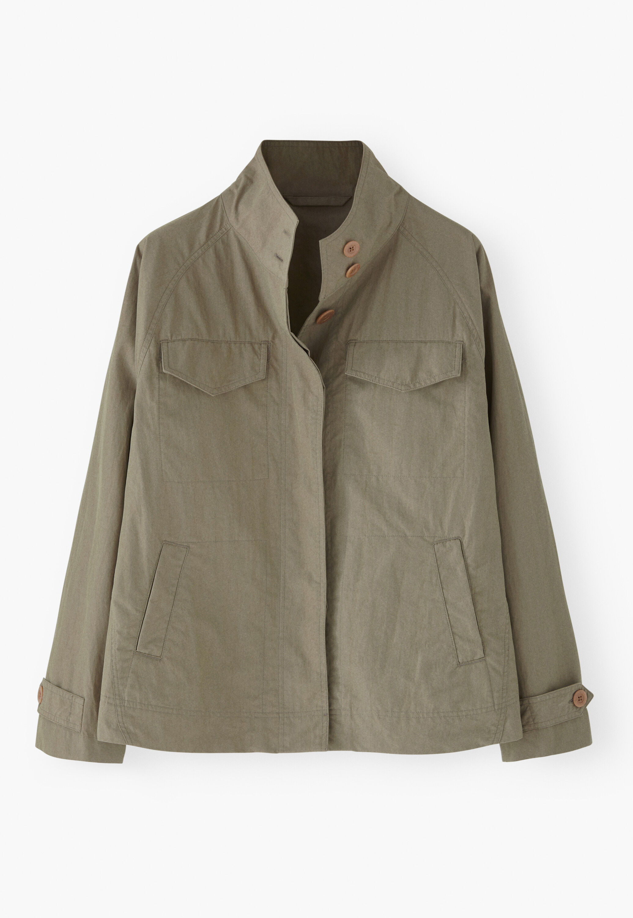 Wide cropped jacket