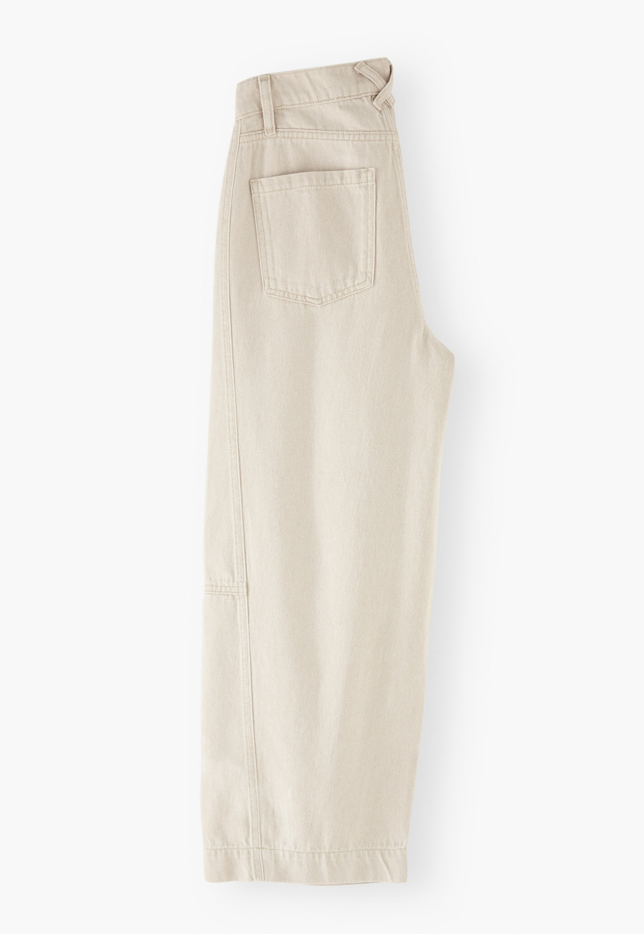 Cropped coloured jeans