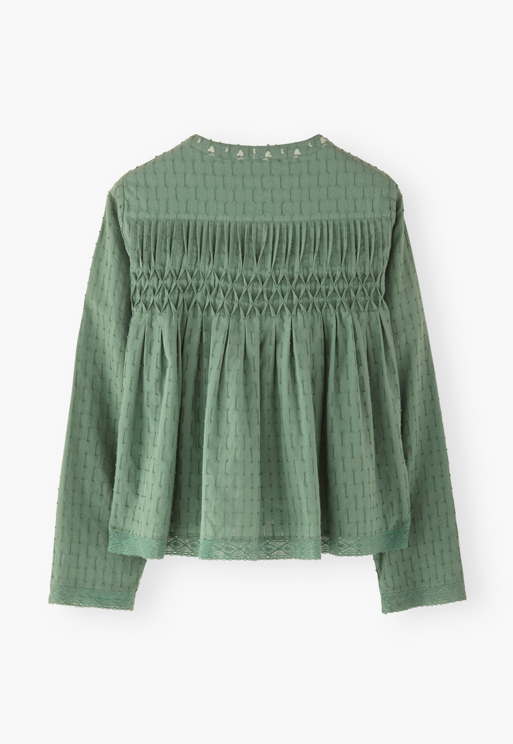 Smocked blouse