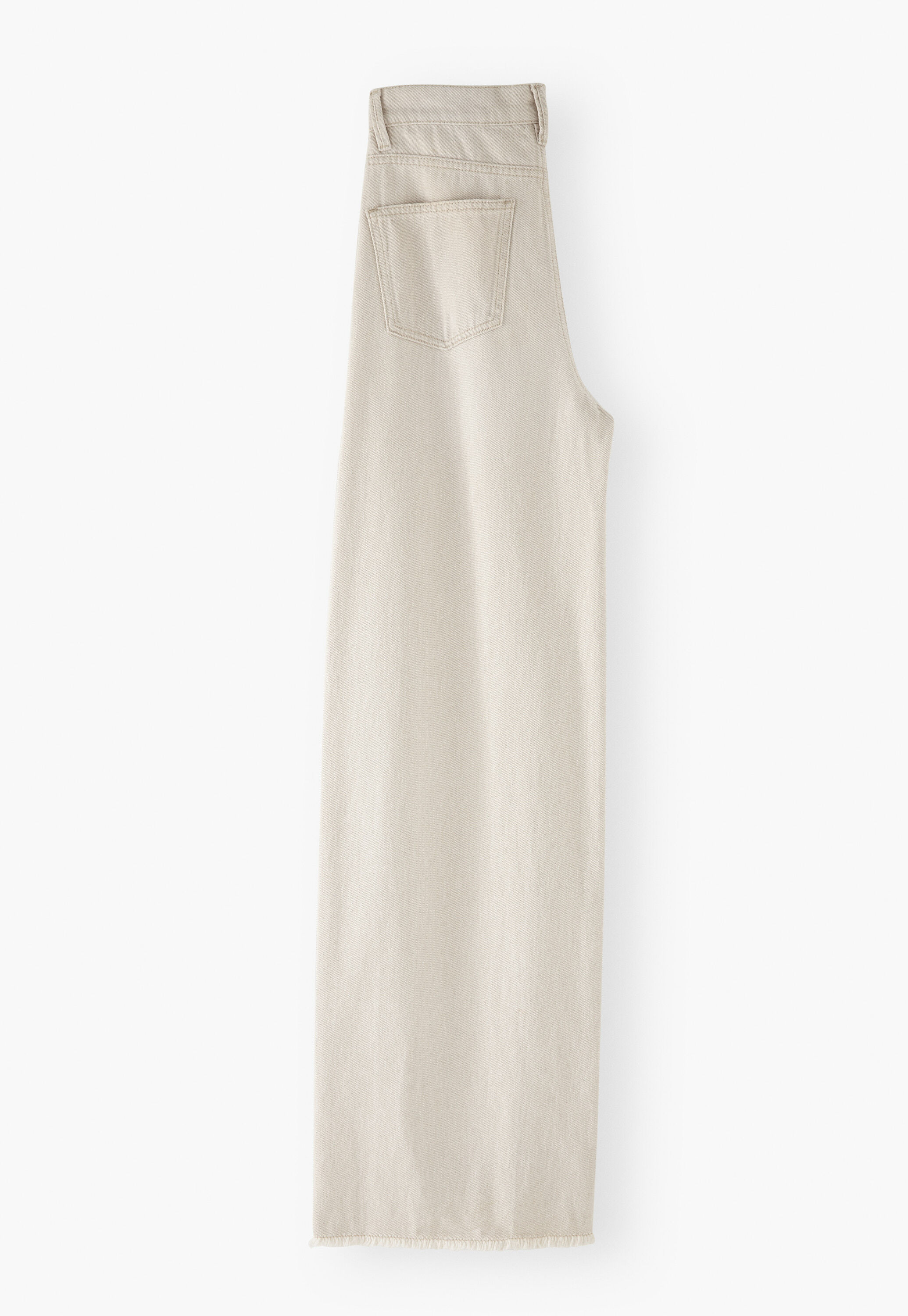Mid-rise wide-leg jeans