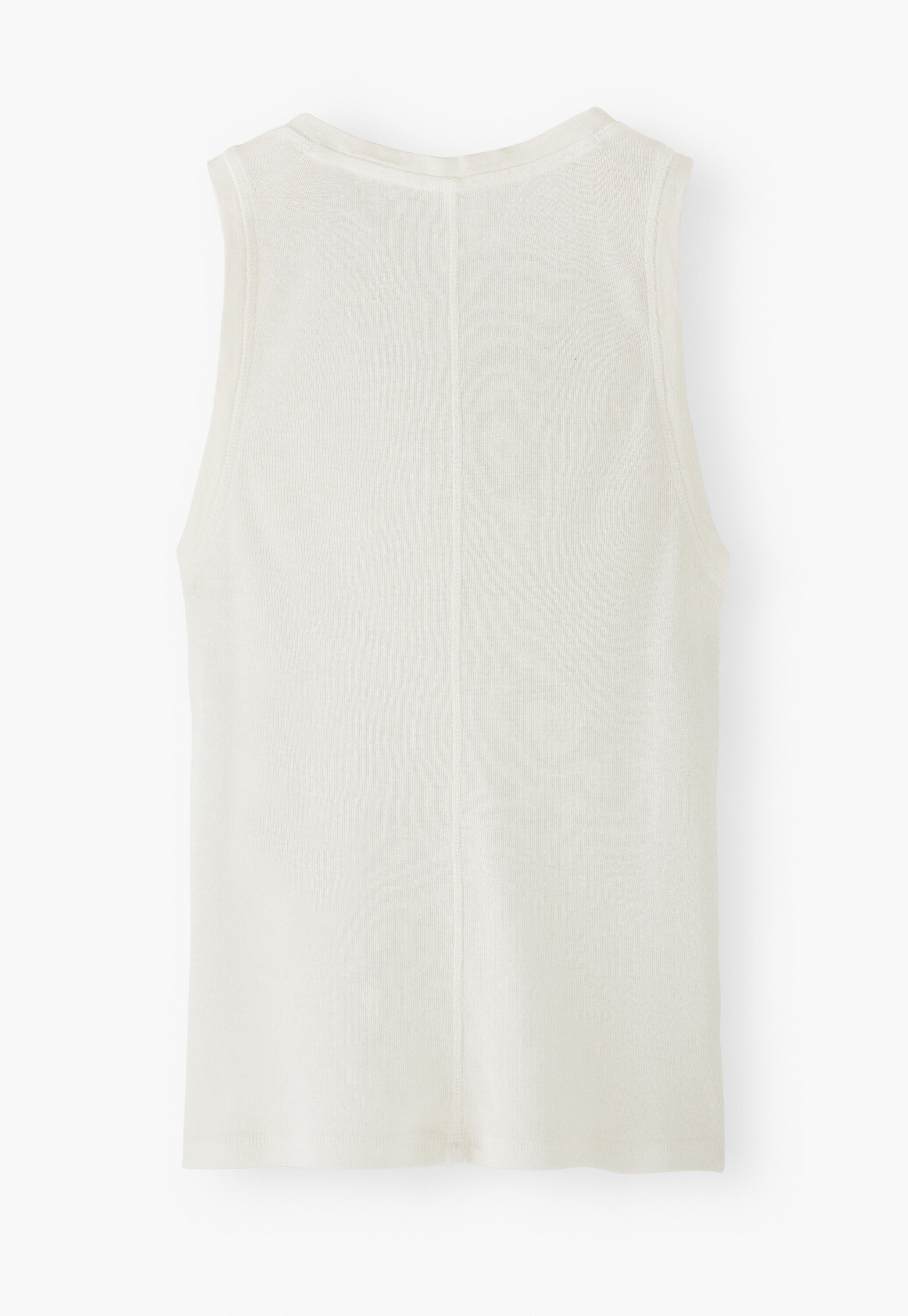 V-neck jersey vest