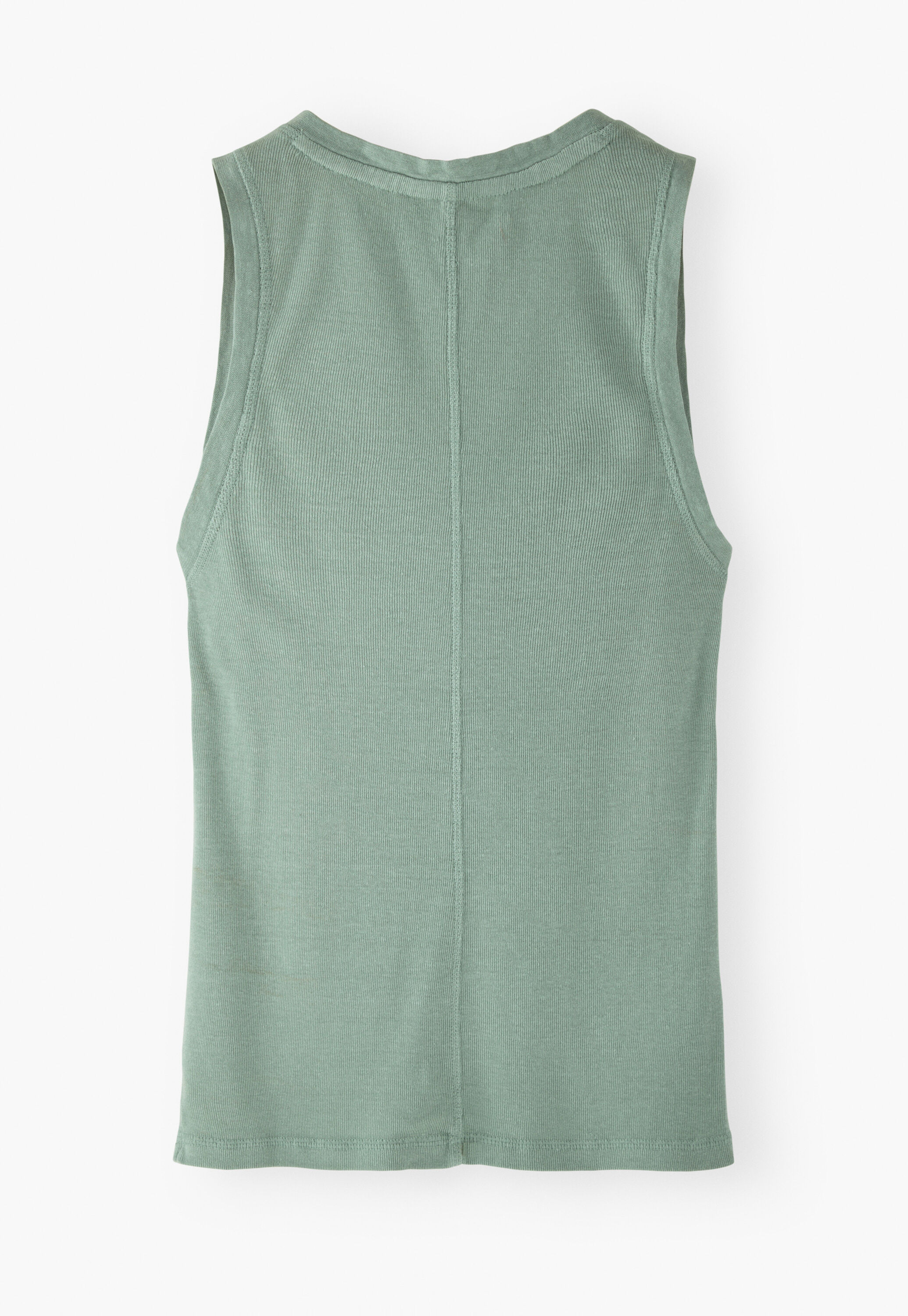 V-neck jersey vest
