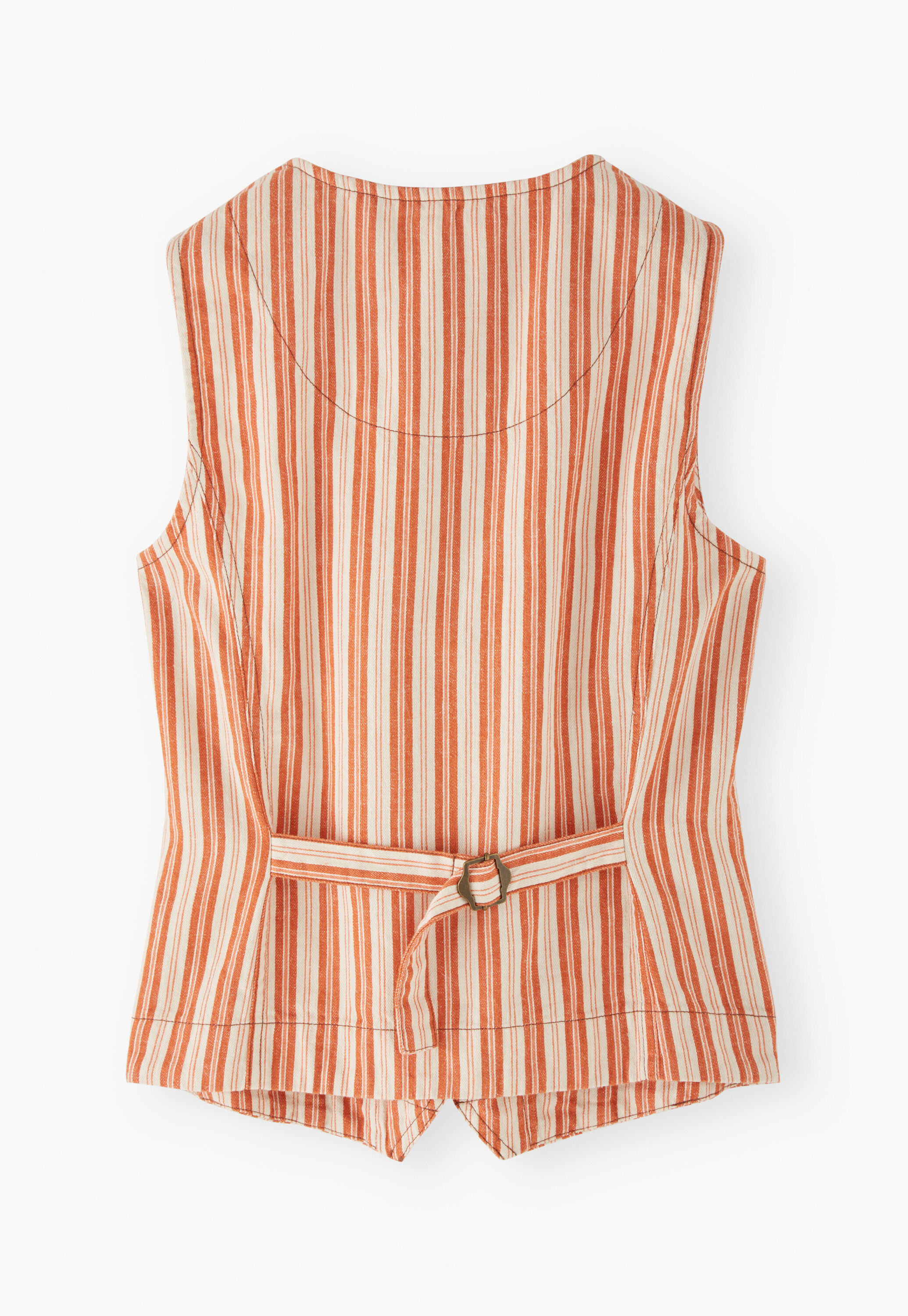 Striped waistcoat