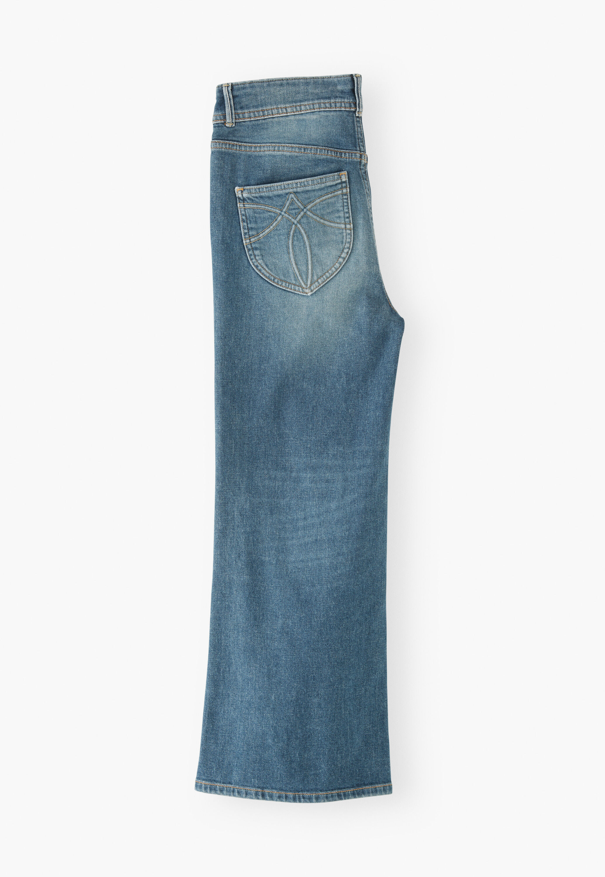 Kick flare jeans, Mid vintage, large
