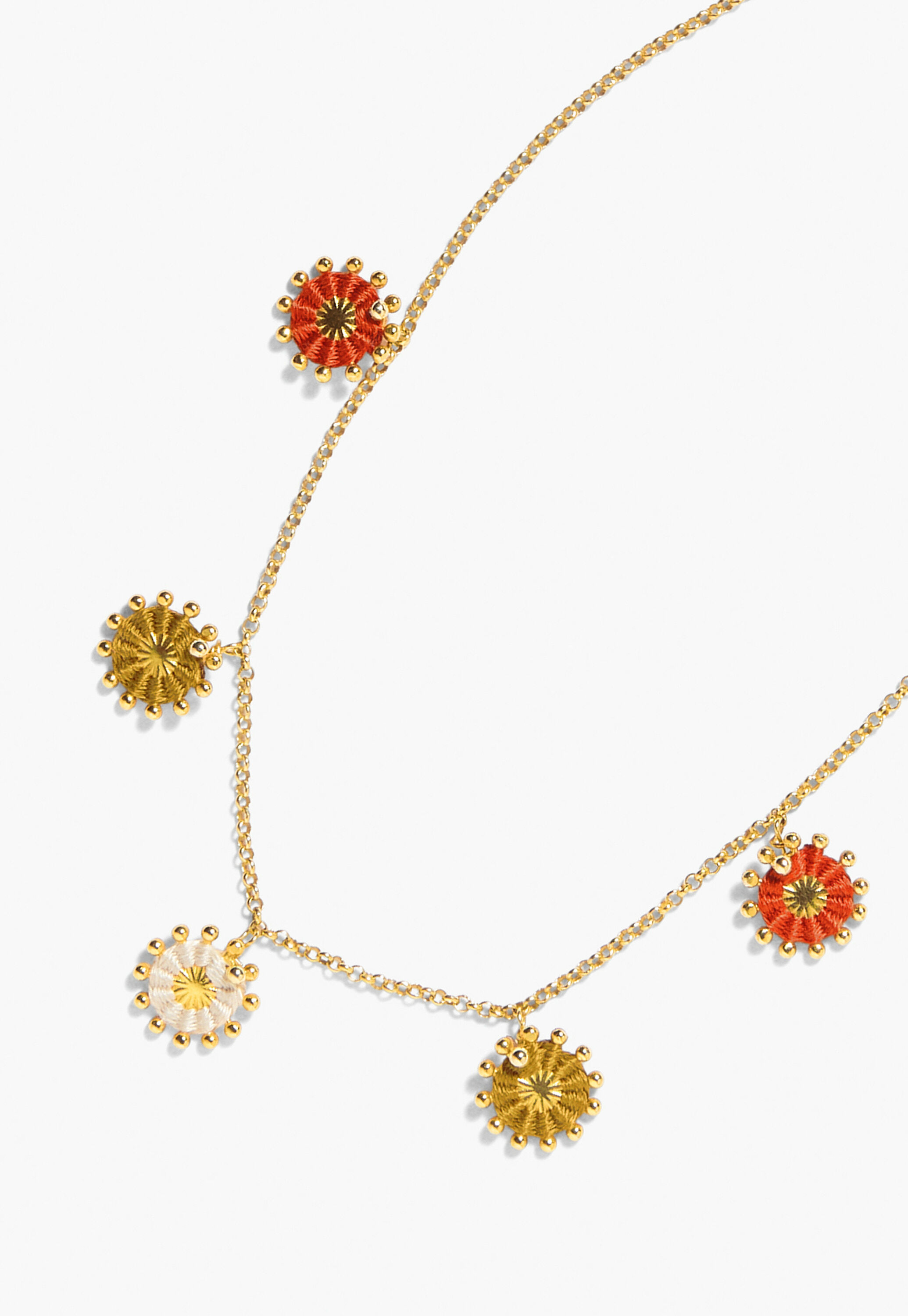 Sunburst necklace