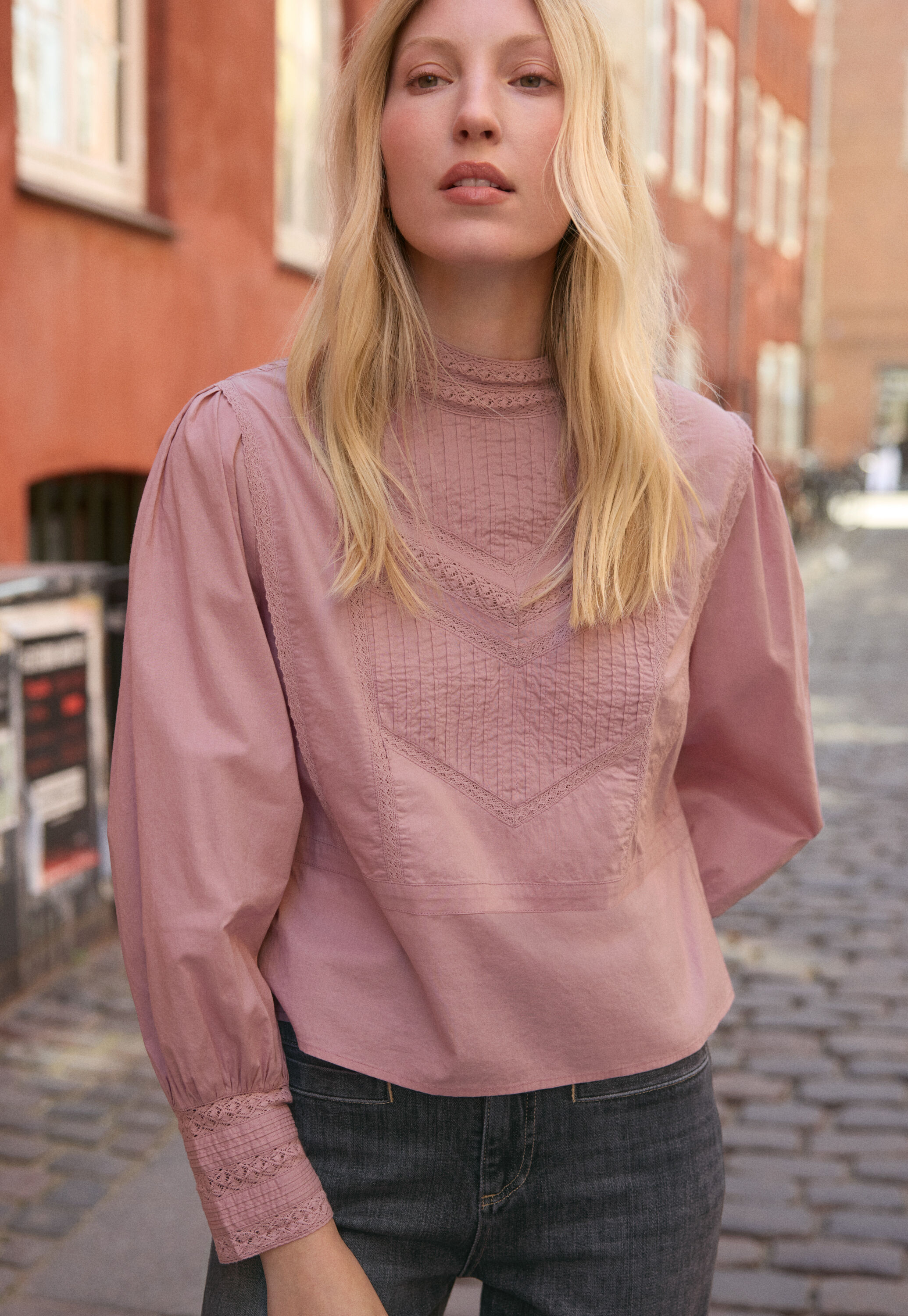 Embroidered blouse