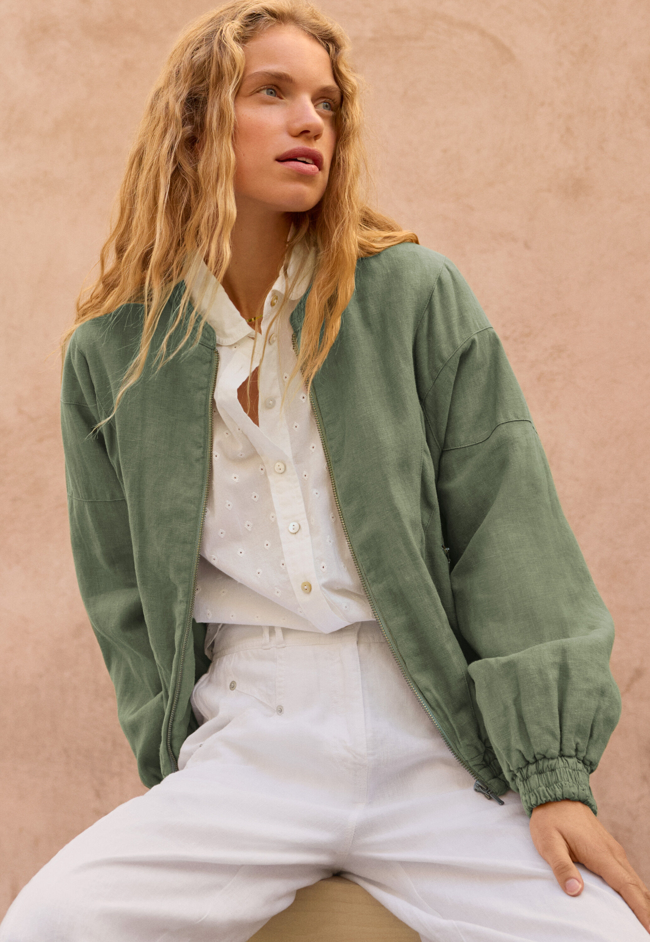 Quilted hoodie