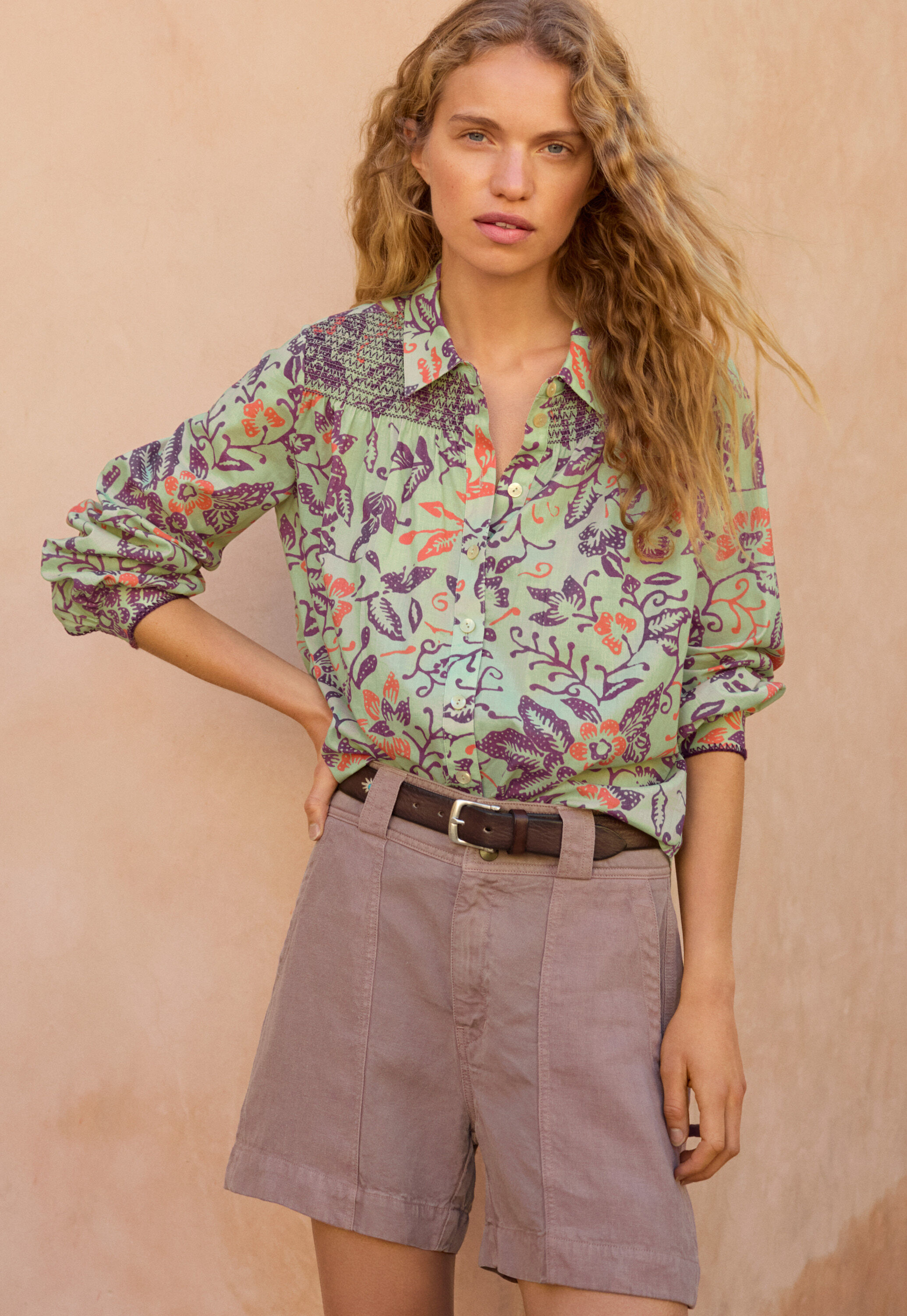 Embroidered blouse