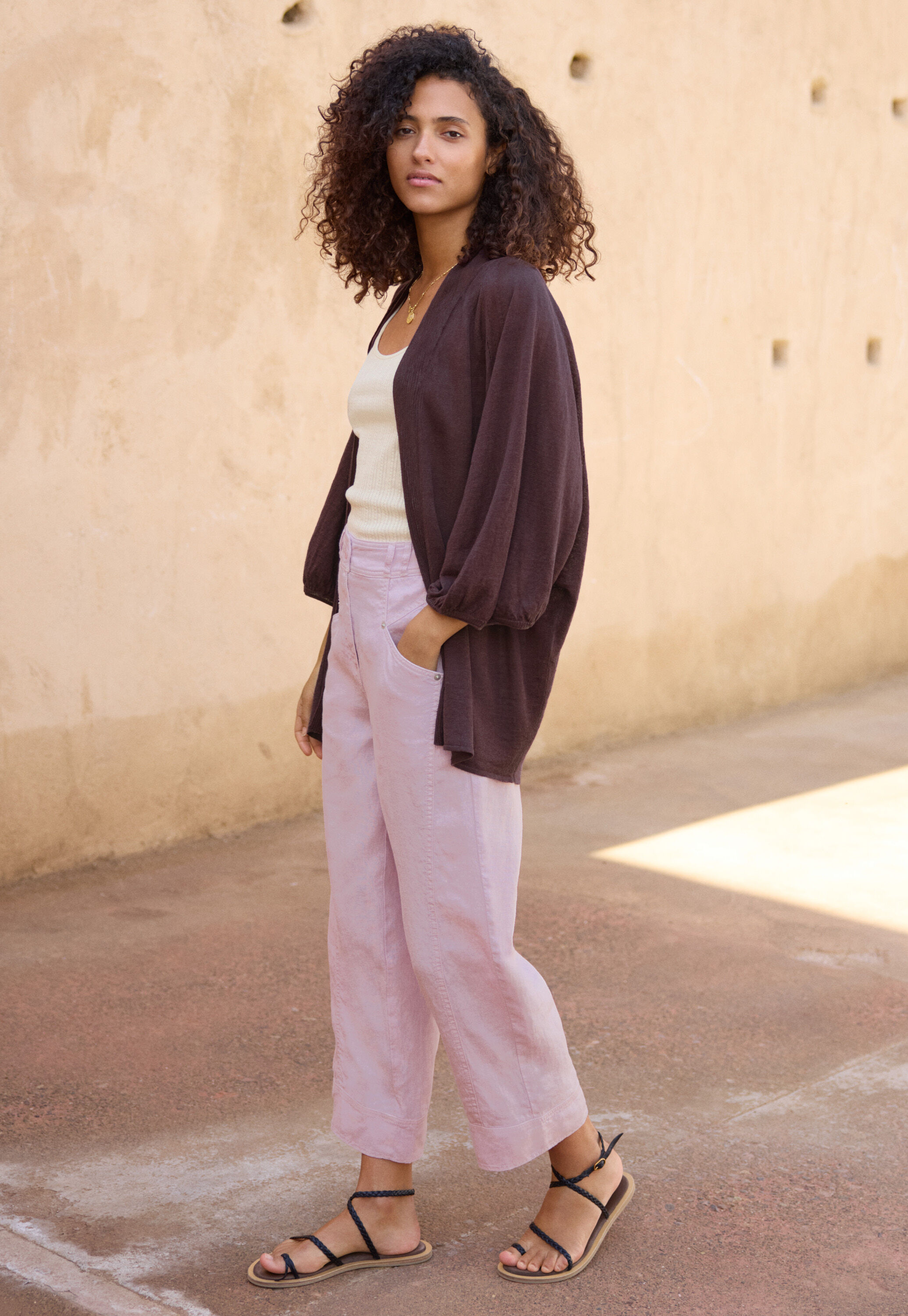 Cropped trousers