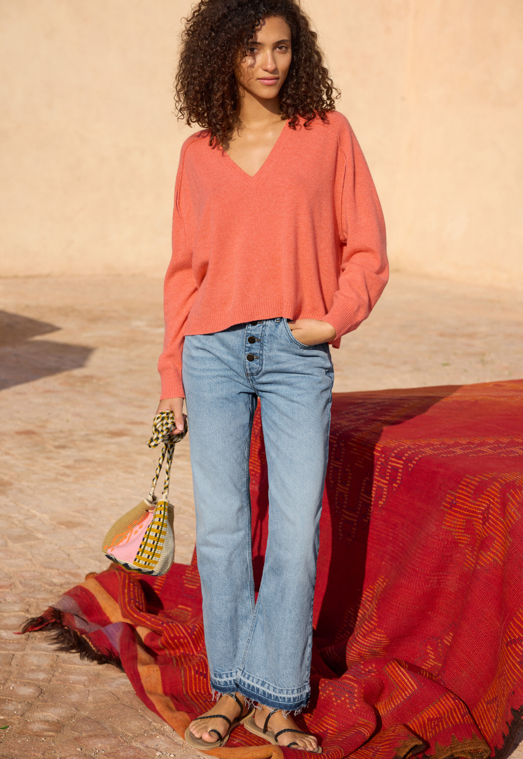 Let-down hem jeans