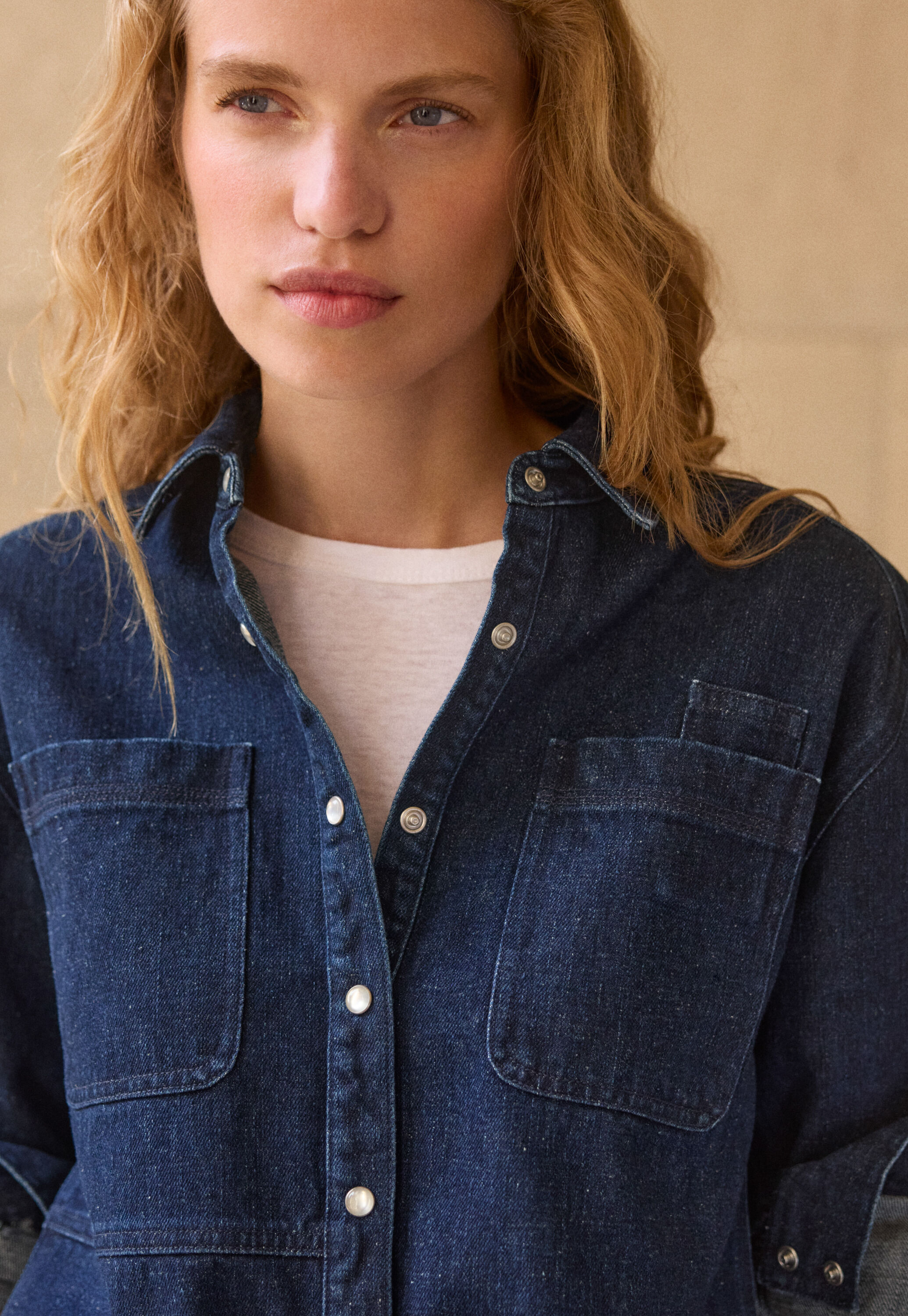 Denim shirt