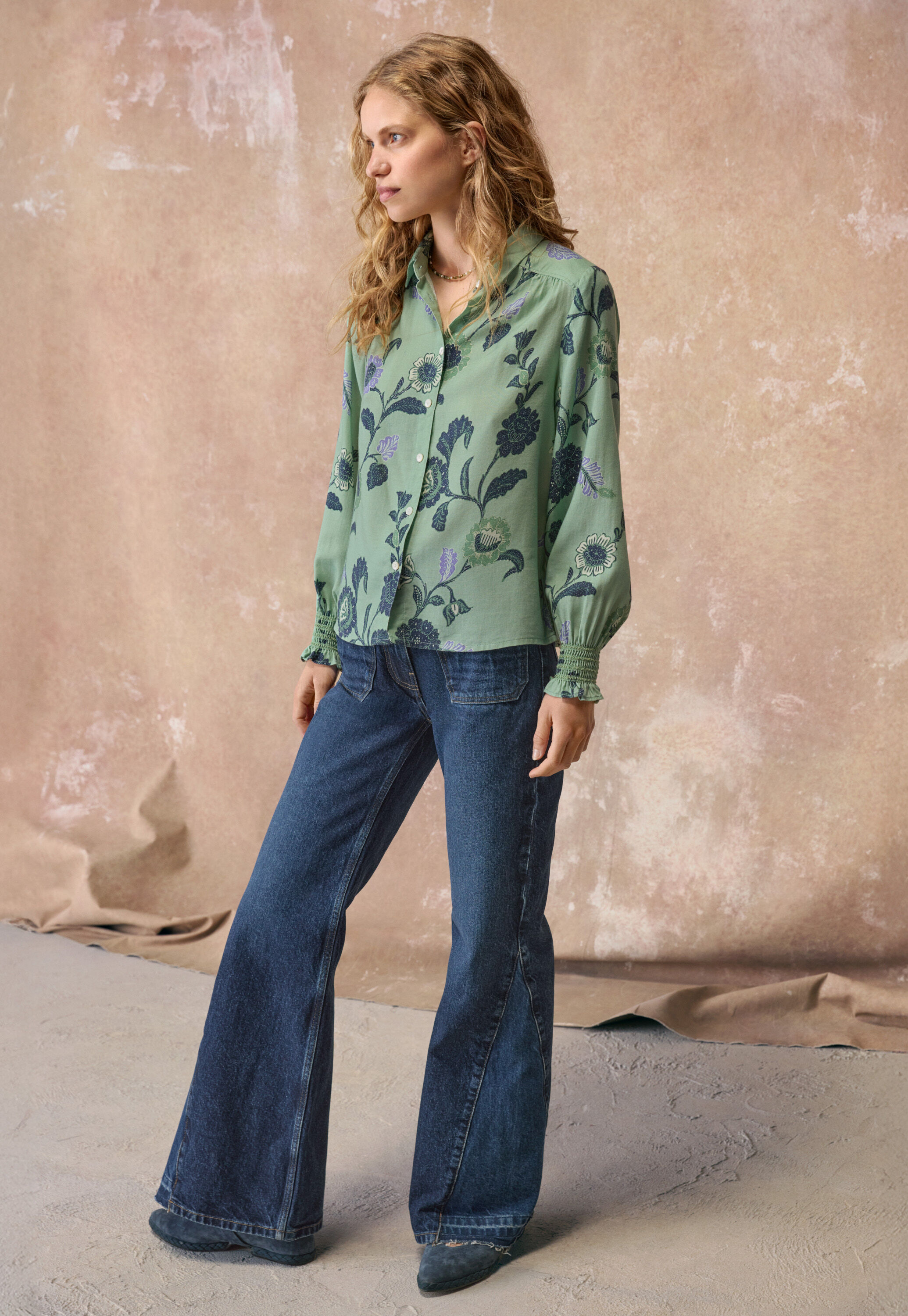 Printed blouse