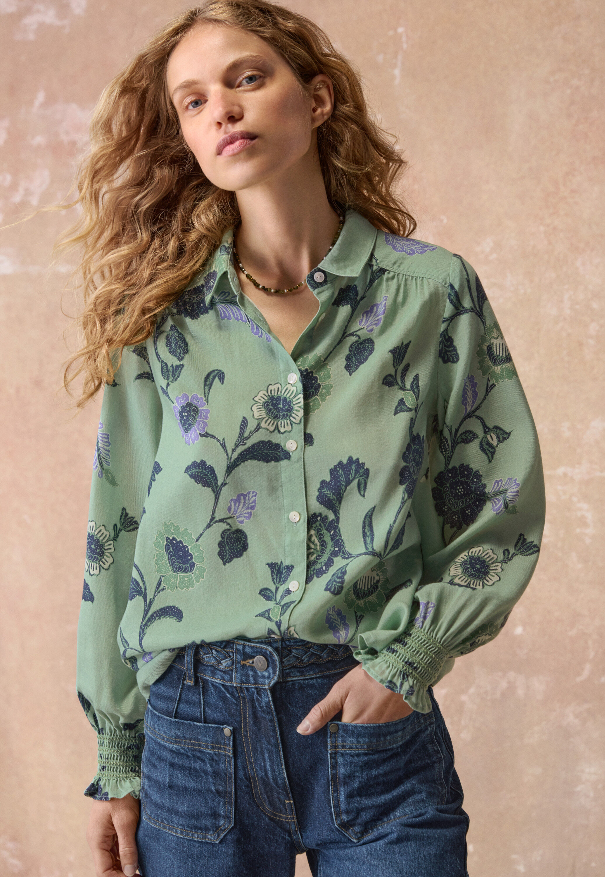 Printed blouse